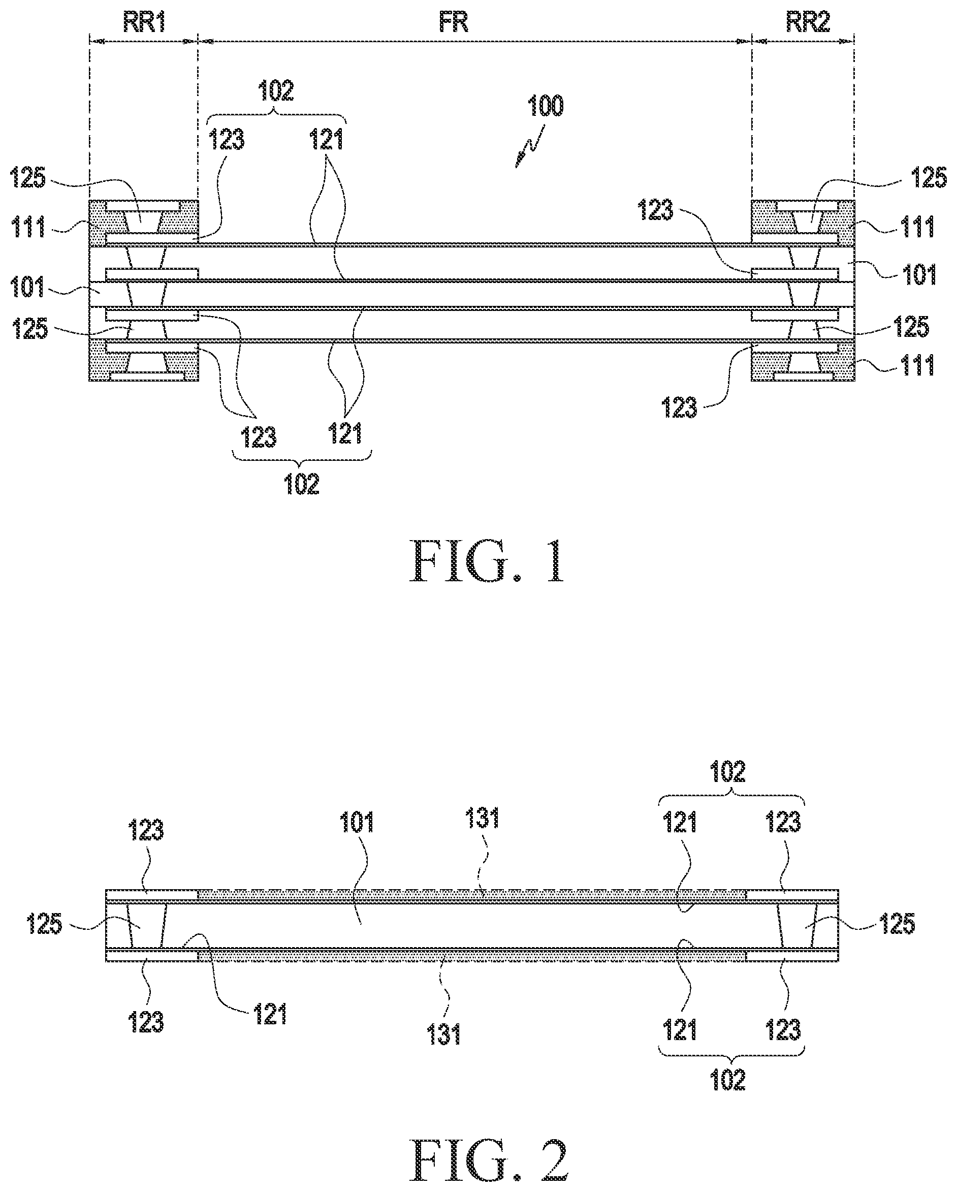 Patent US12414230 — Printed circuit board, fabrication method of the same and electronic device including the same — Figure 1