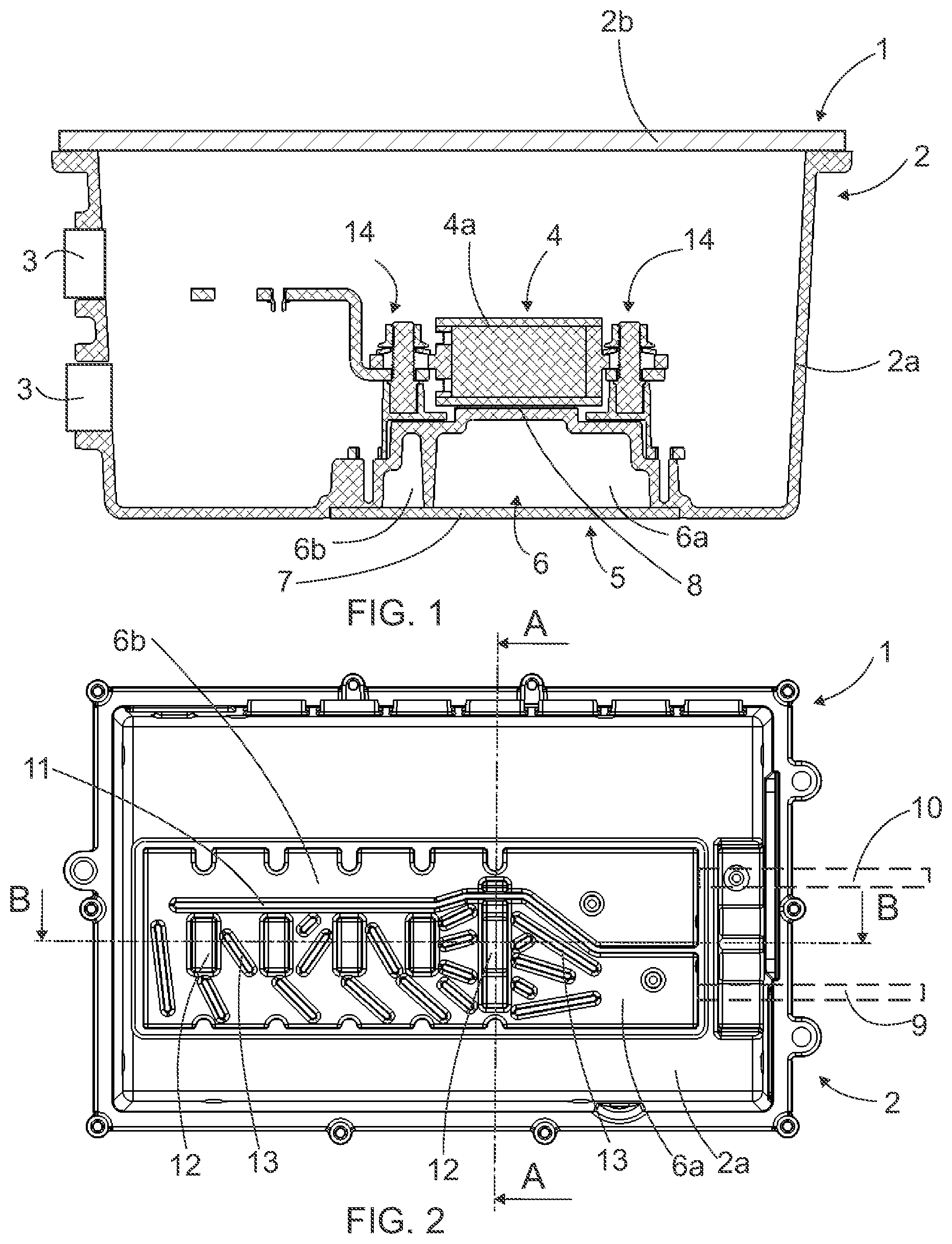 Patent US12414259 — Electrical device and method for cooling electrical device — Figure 1