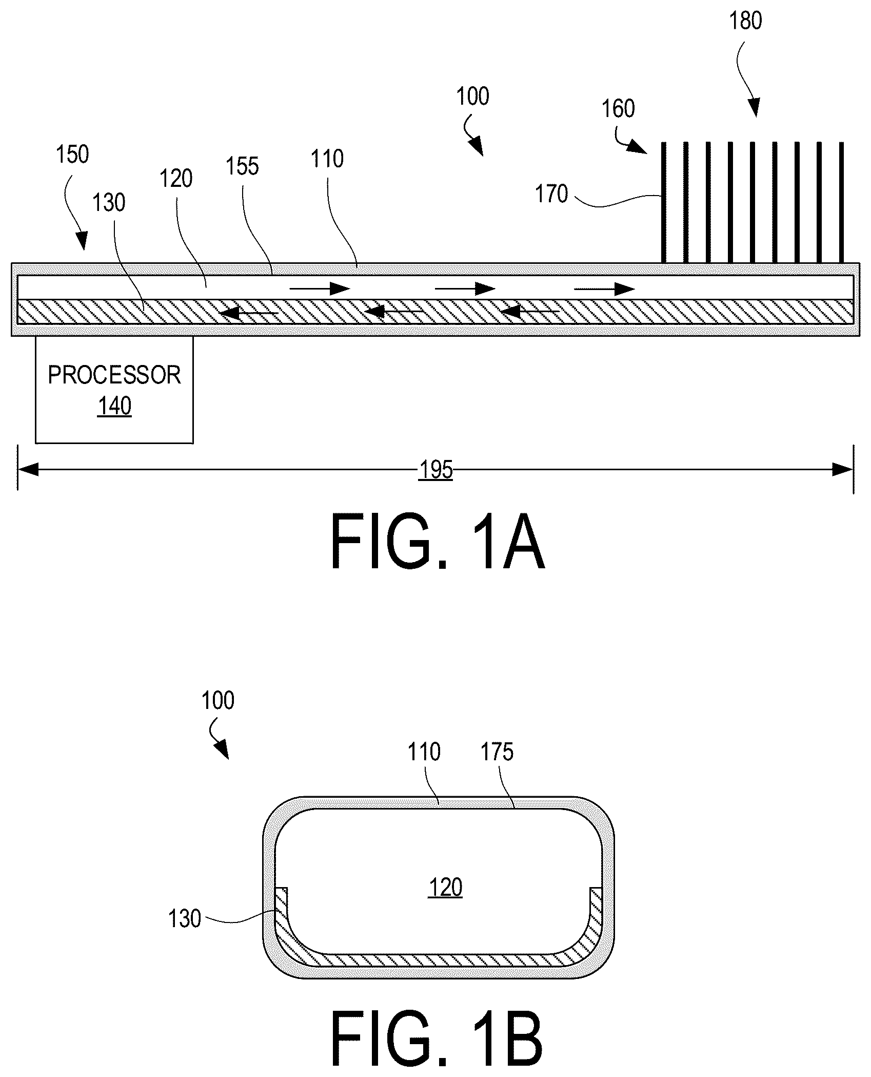 Patent US12414269 — Interleaved heterogeneous heat pipes with different Q max — Figure 1