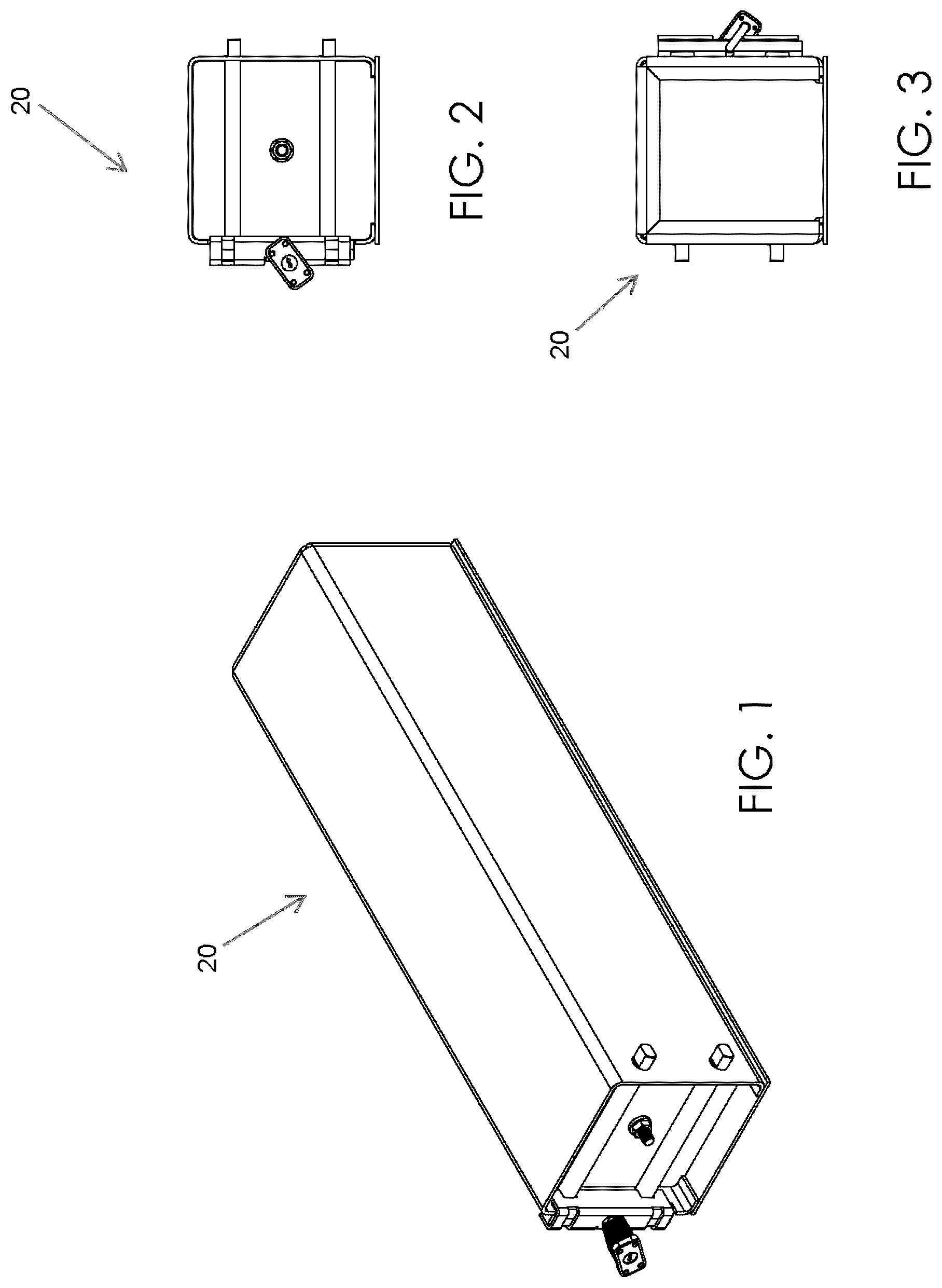 Patent US12414277 — Portable electromagnetic shielding enclosure having a compression hatch point of entry and associated method(s) — Figure 1