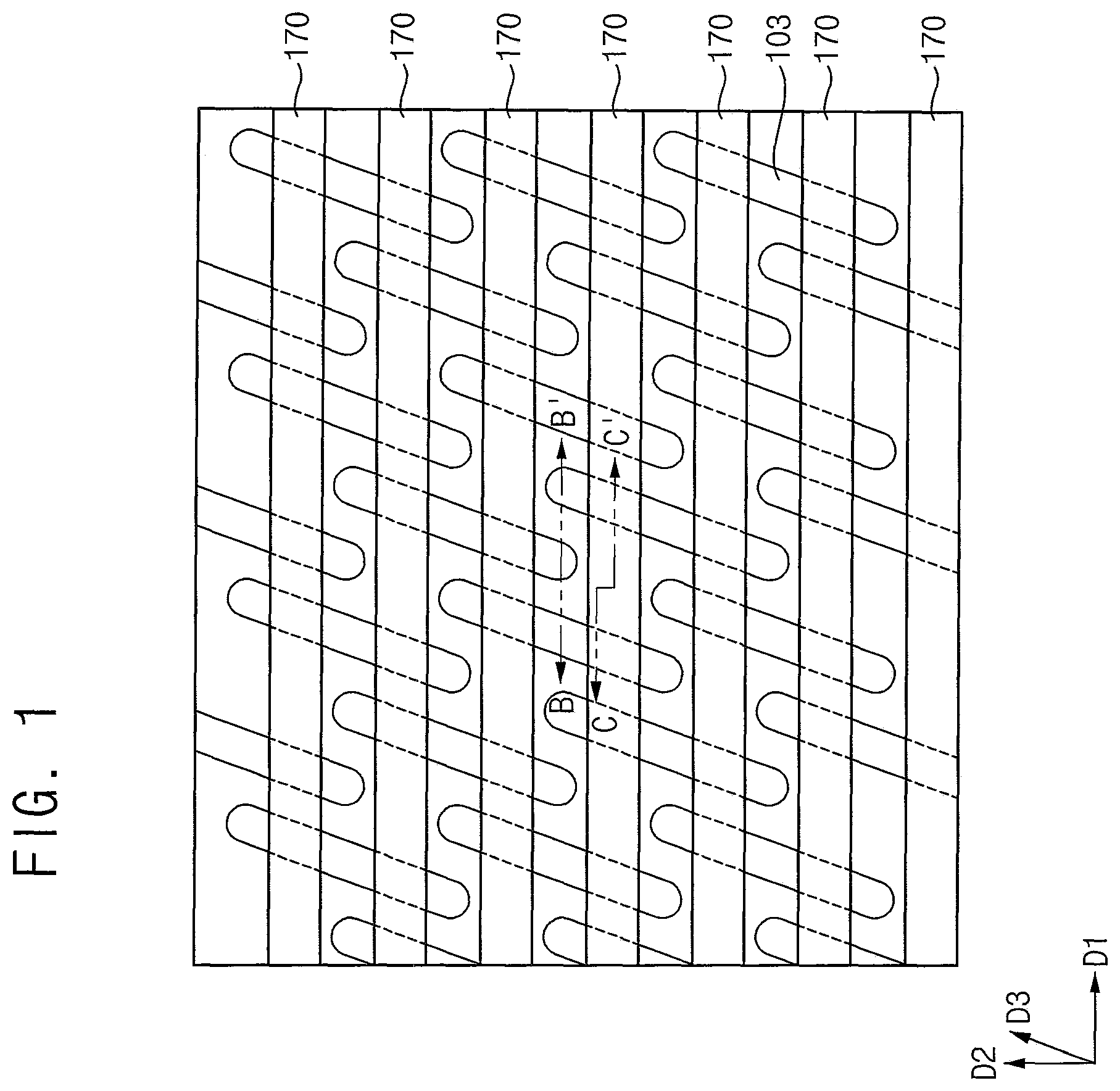 Patent US12414289 — Semiconductor devices having air spacer — Figure 1