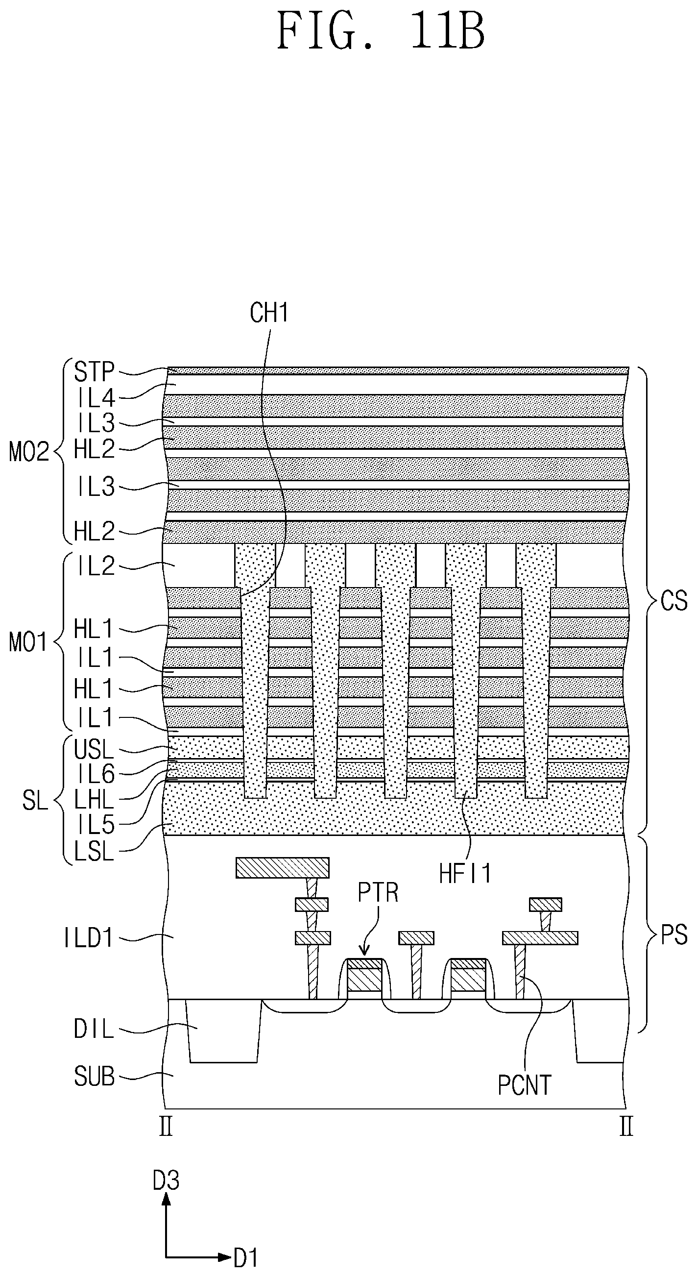 Patent US12414297 Figure 17 – Semiconductor device and electronic system including the same