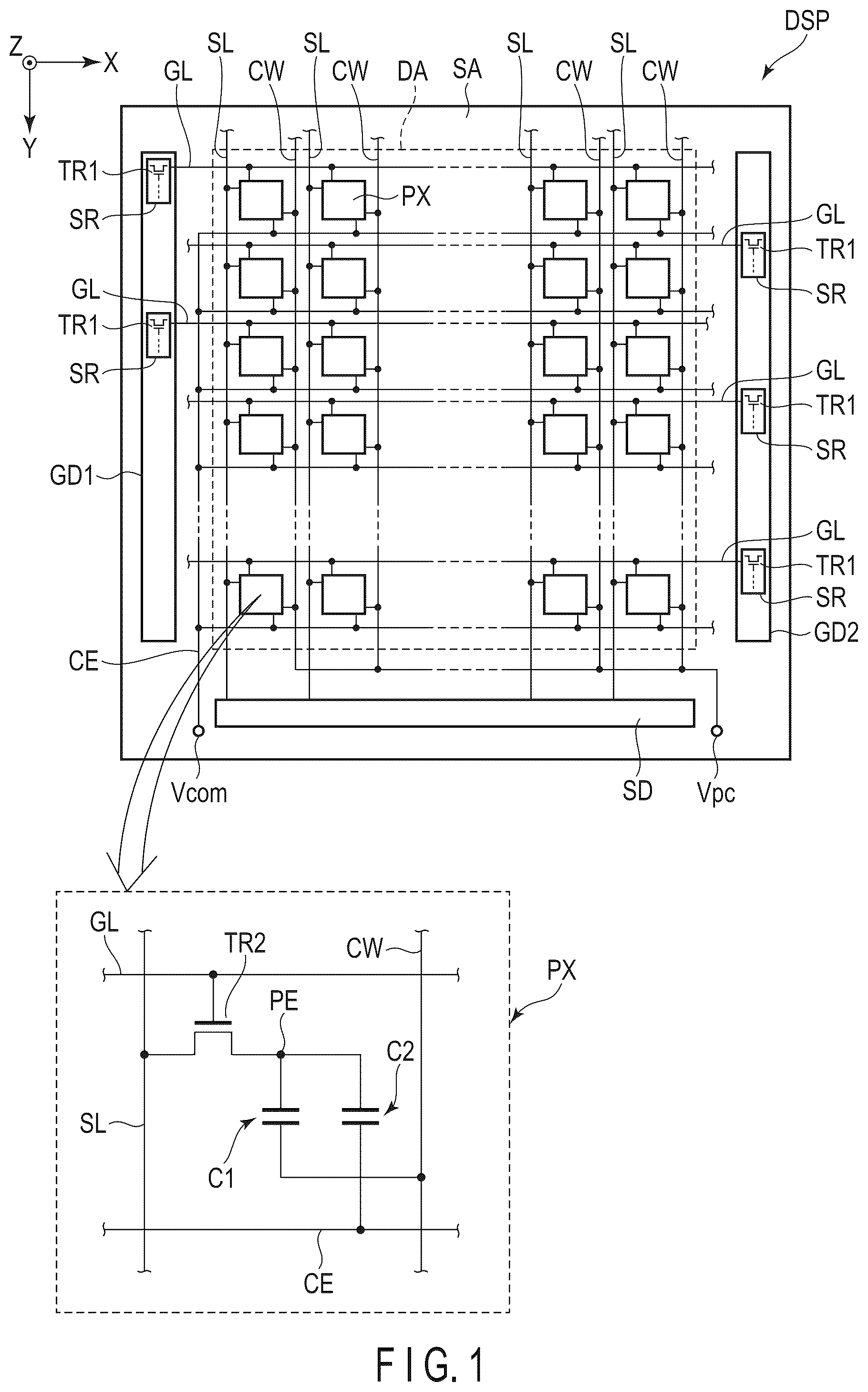 Patent US12414333 — Semiconductor device — Figure 1