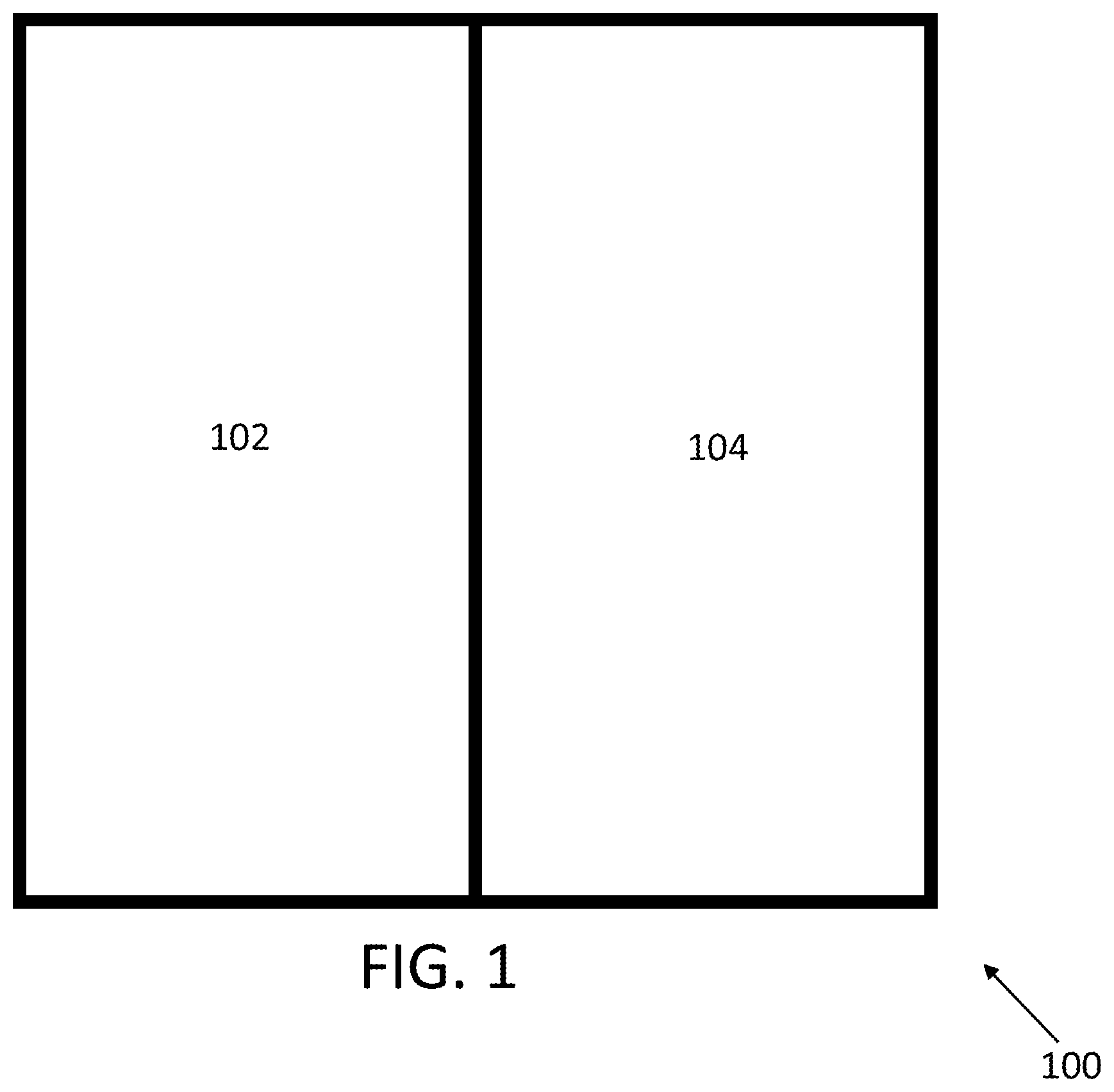 Patent US12414343 — Semiconductor device with different sized epitaxial structures — Figure 1