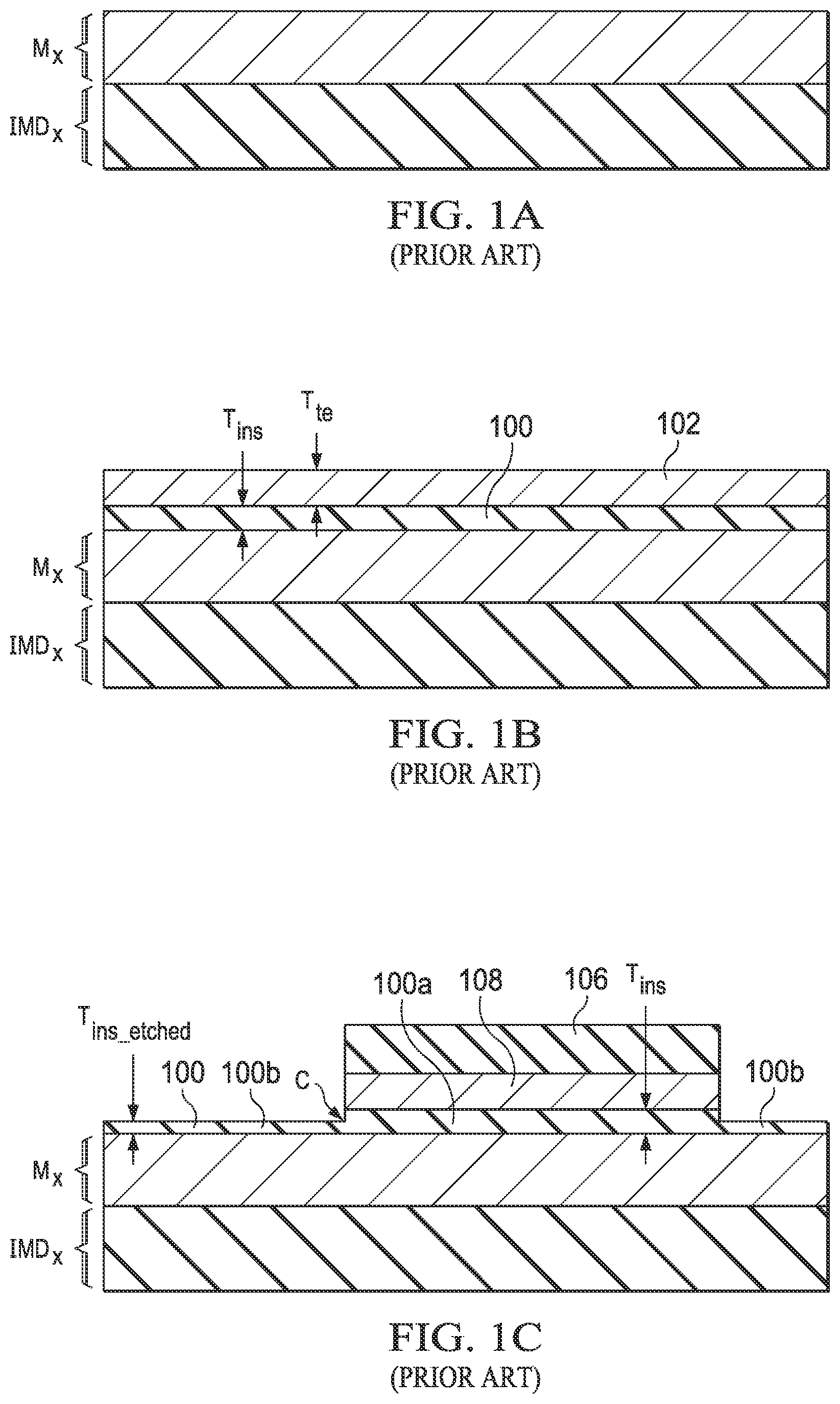 Patent US12414359 — Integrated circuit structure including a metal-insulator-metal (MIM) capacitor module and a thin-film resistor (TFR) module — Figure 1