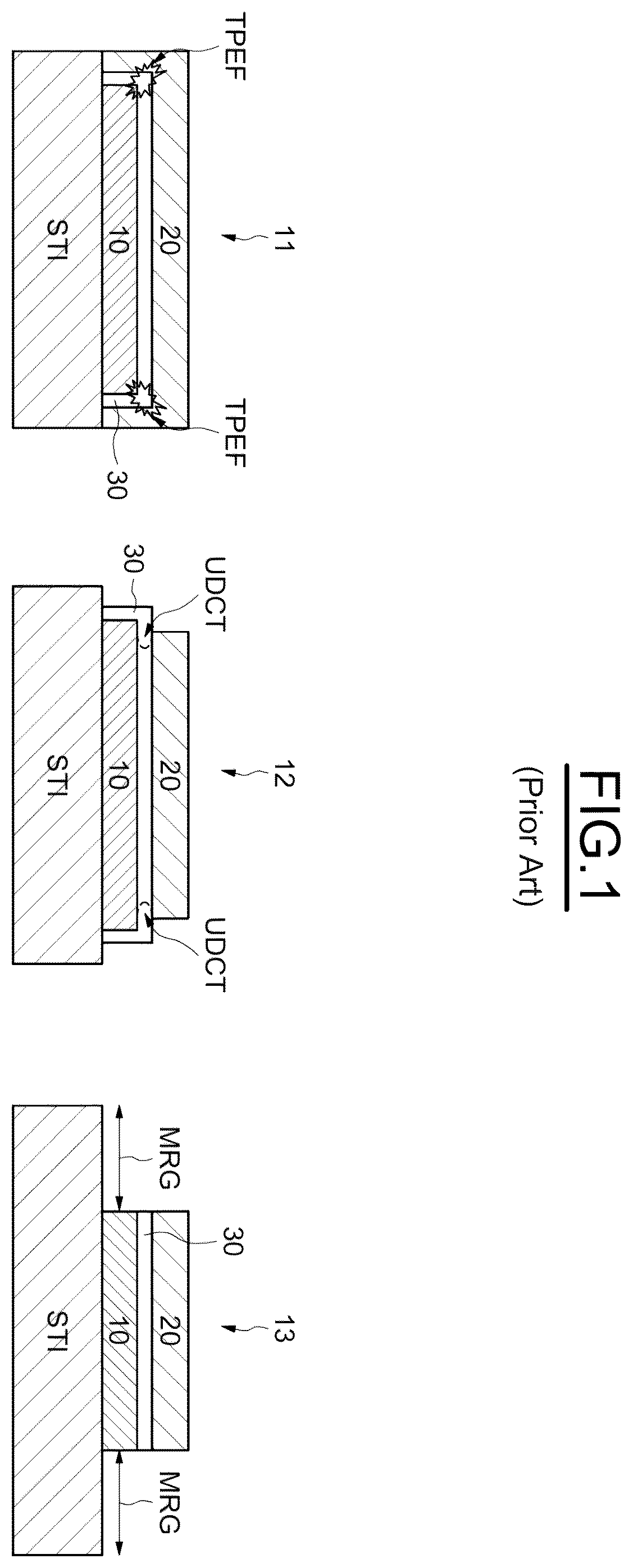 Patent US12414360 — Integrated circuit including at least one capacitive element and corresponding manufacturing method — Figure 1
