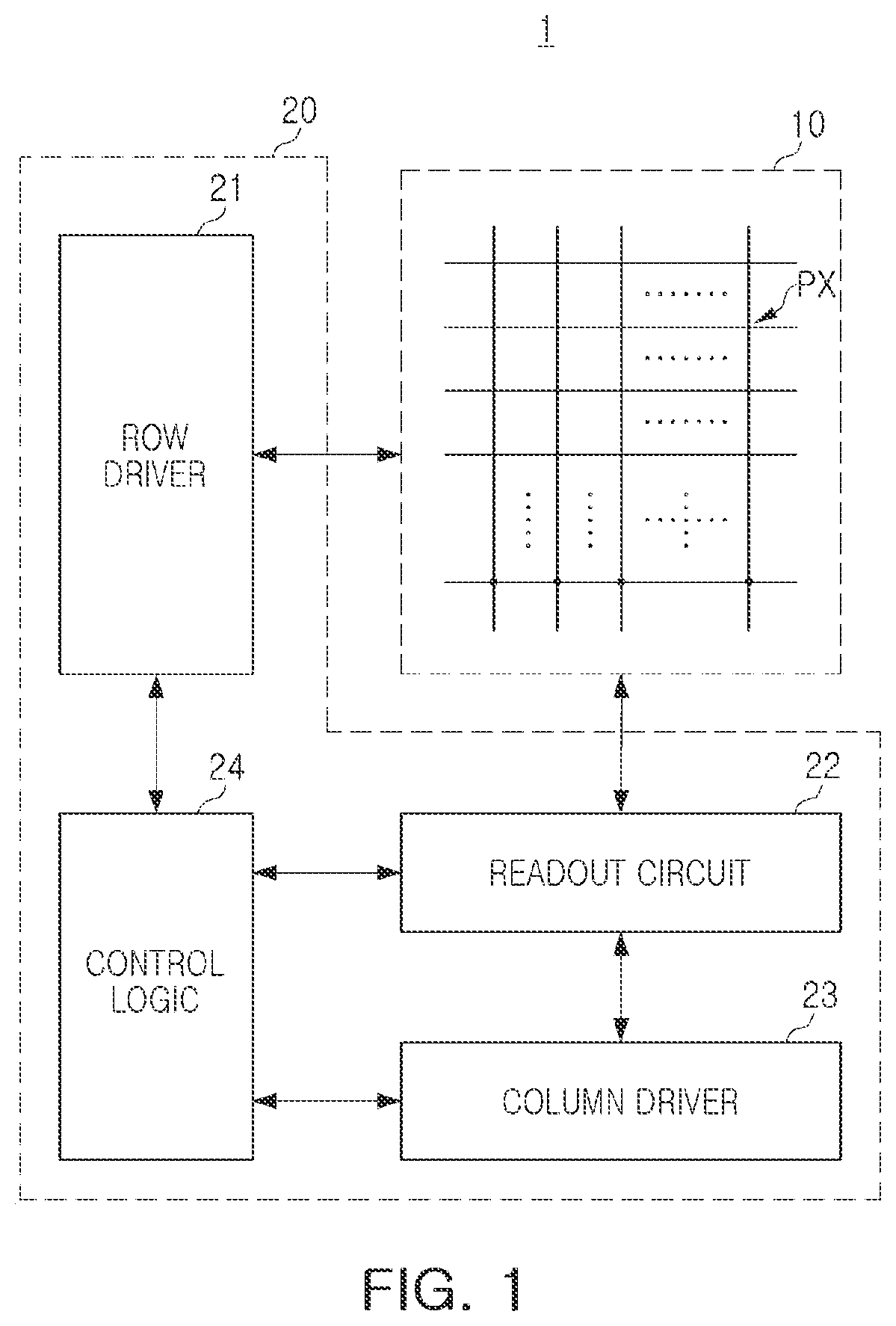 Patent US12414399 Figure 1 – Image sensor