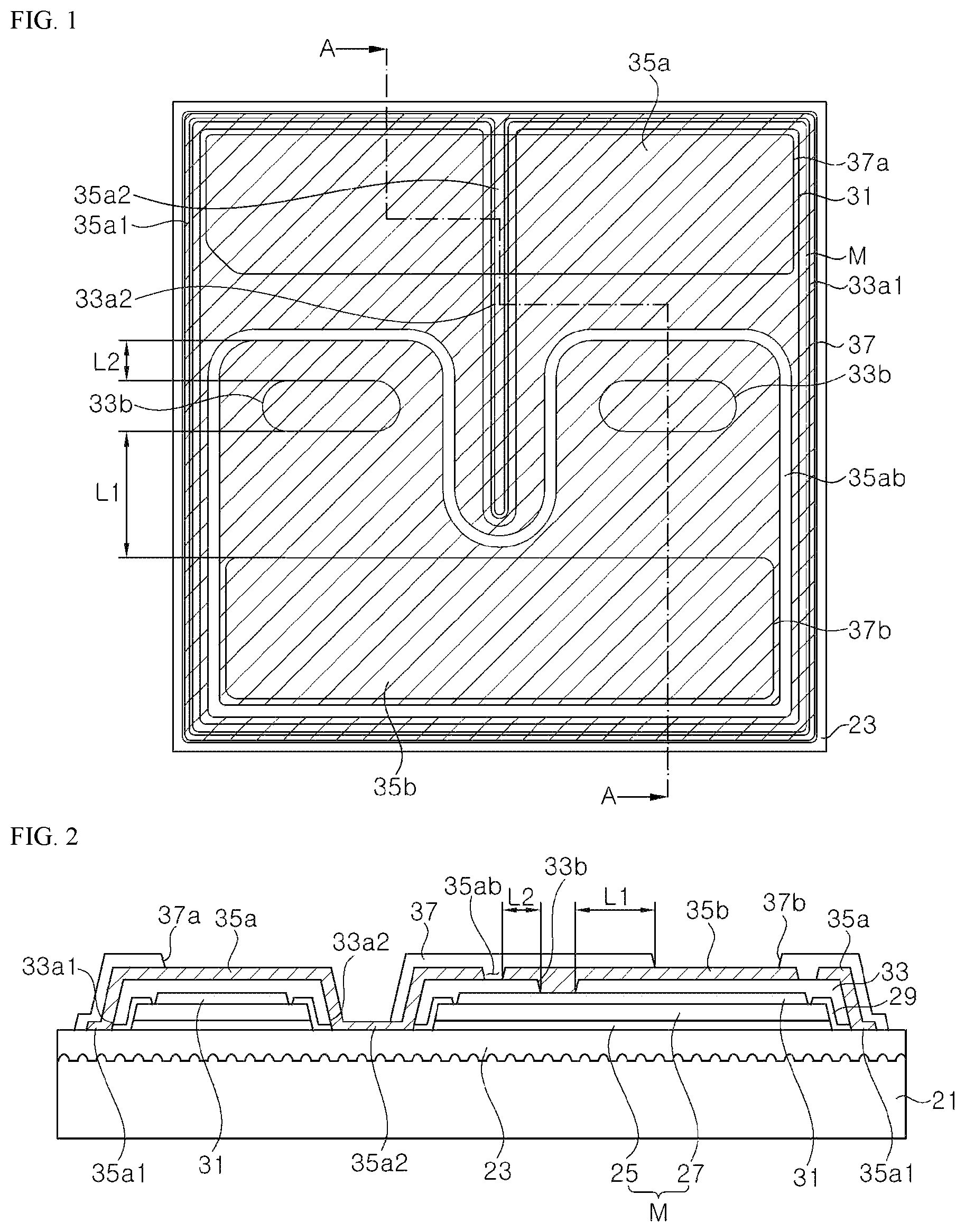 Patent US12414422 — Chip-scale package light emitting diode — Figure 1
