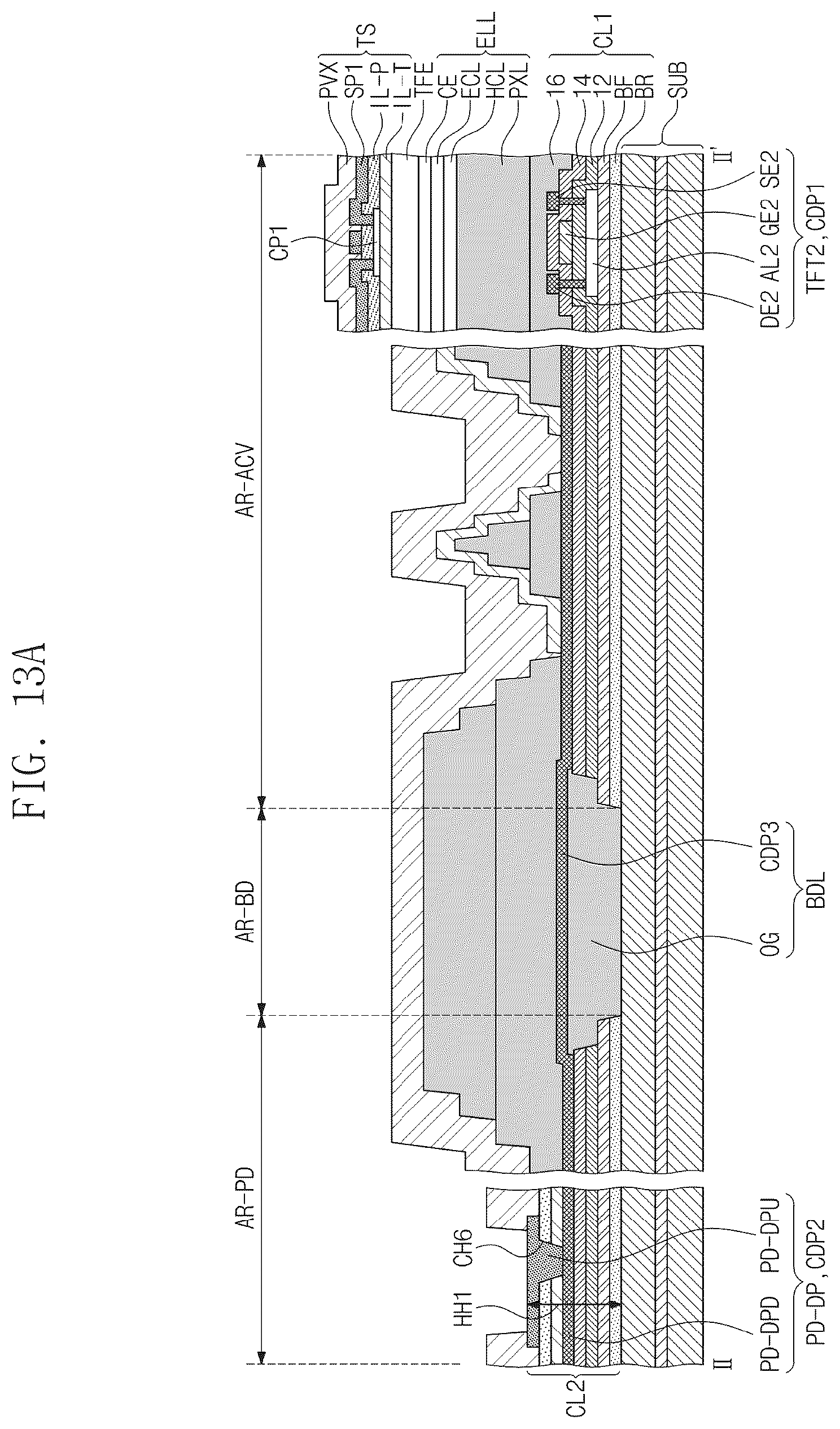 Patent US12414456 Figure 14 – Organic light emitting display module and organic light emitting display device having the same