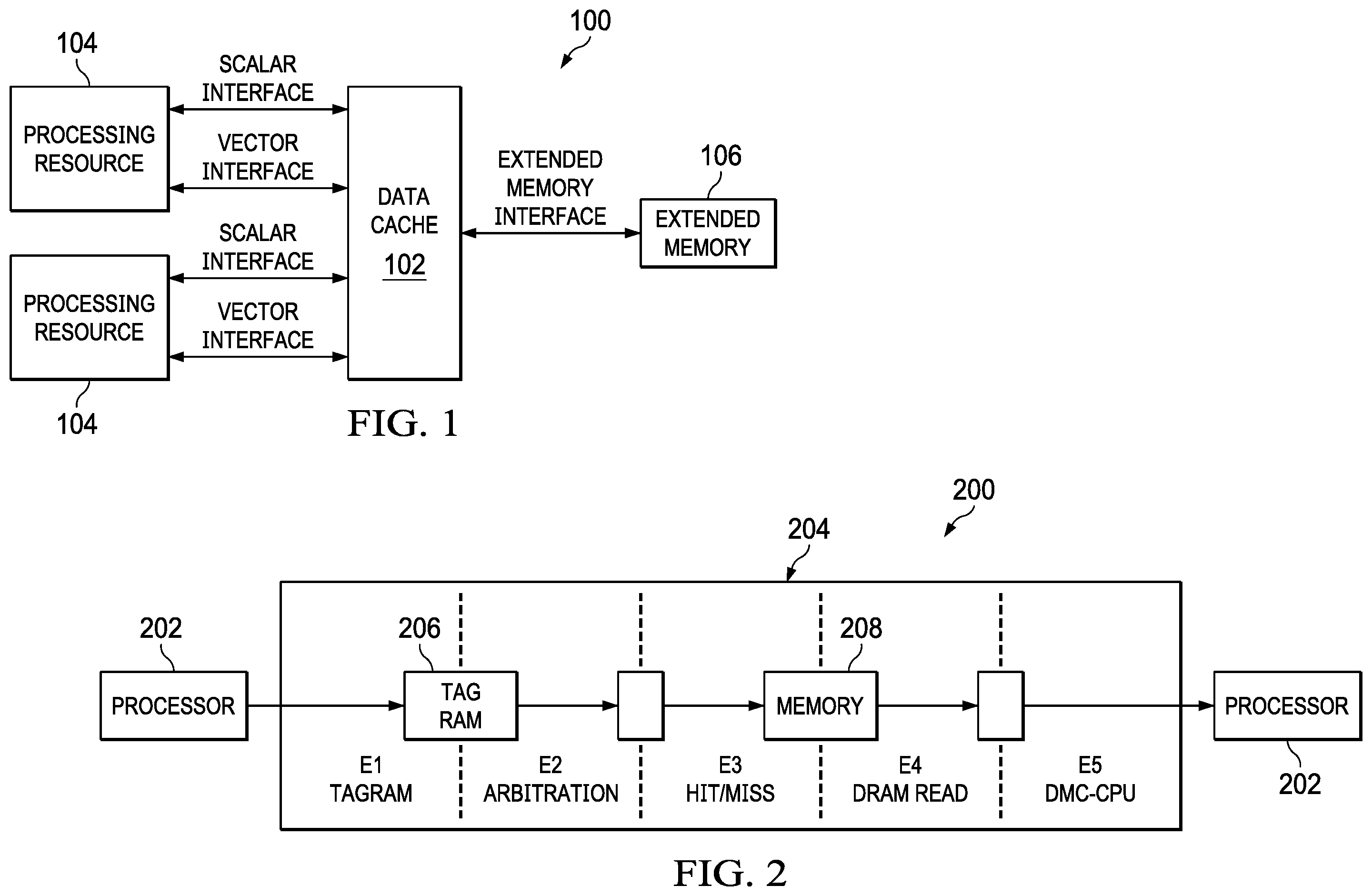 Patent US12417186 — Write merging on stores with different tags — Figure 1