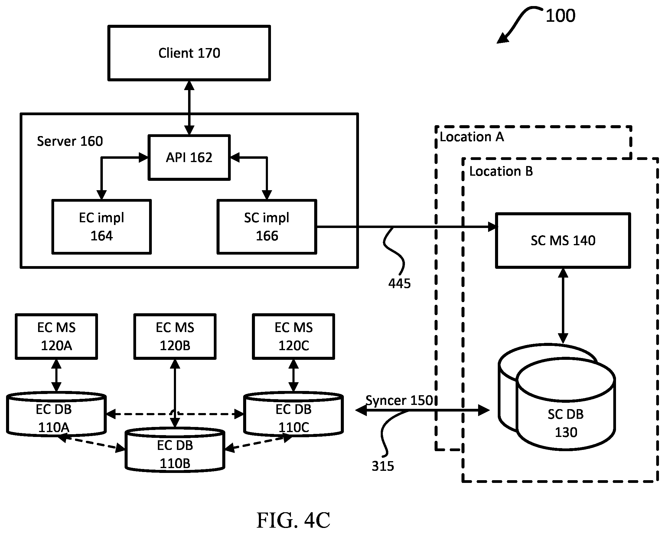 Patent US12417221 Figure 9 – Online migration from an eventually consistent system to a strongly consistent system