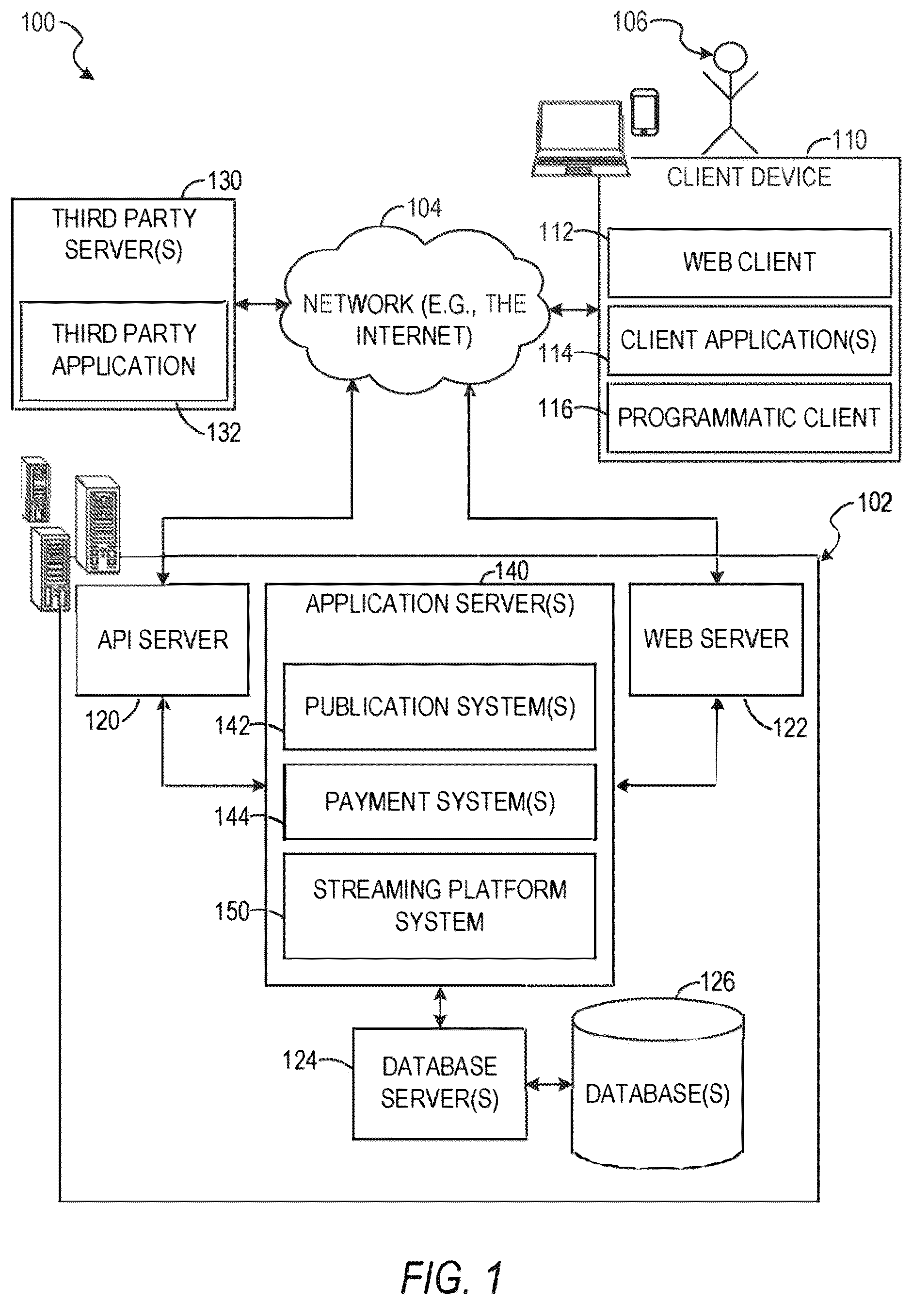 Patent US12417229 — Managing database offsets with time series — Figure 1