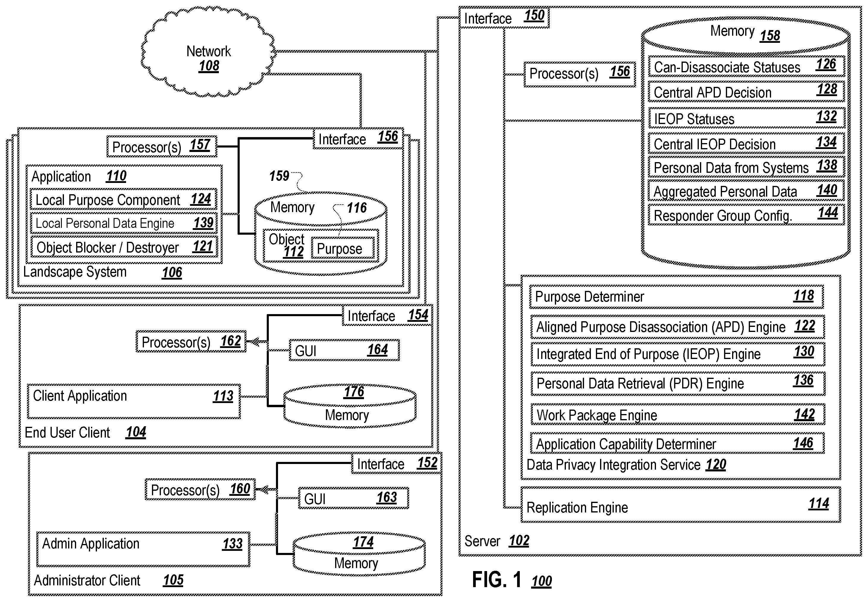 Patent US12417294 — Asynchronous ping messages for determining capability of systems for executing asynchronous protocols — Figure 1