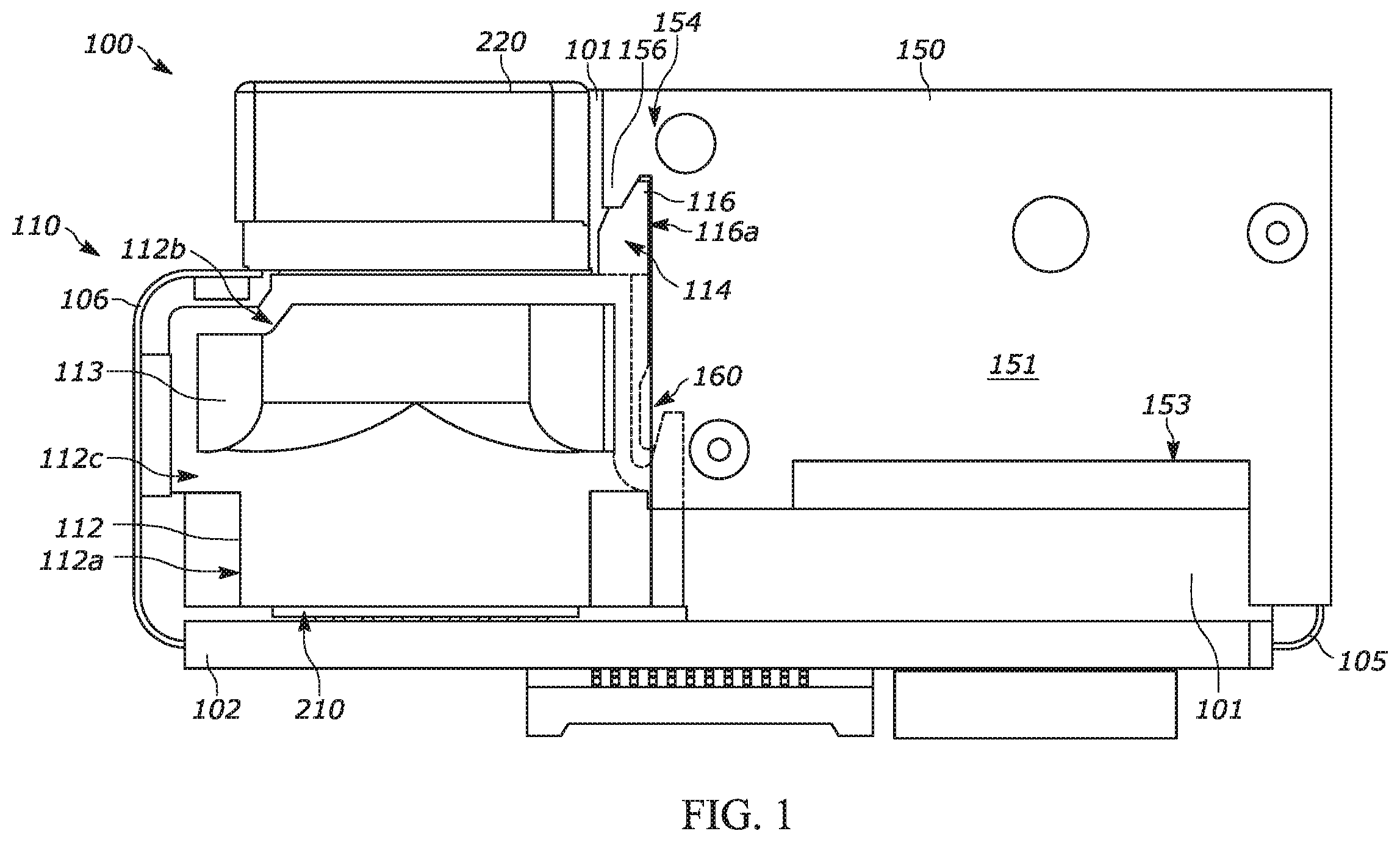 Patent US12417364 — Miniature long range imaging engine with auto-focus and auto-zoom system — Figure 1