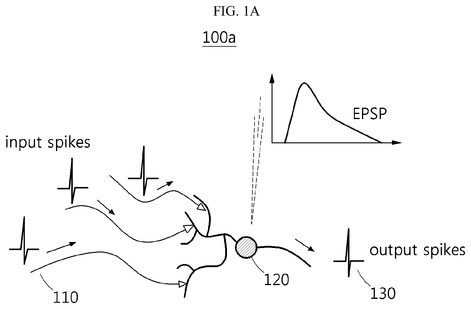 Patent US12417379 — Neuron and neuromorphic system including the neuron — Figure 1