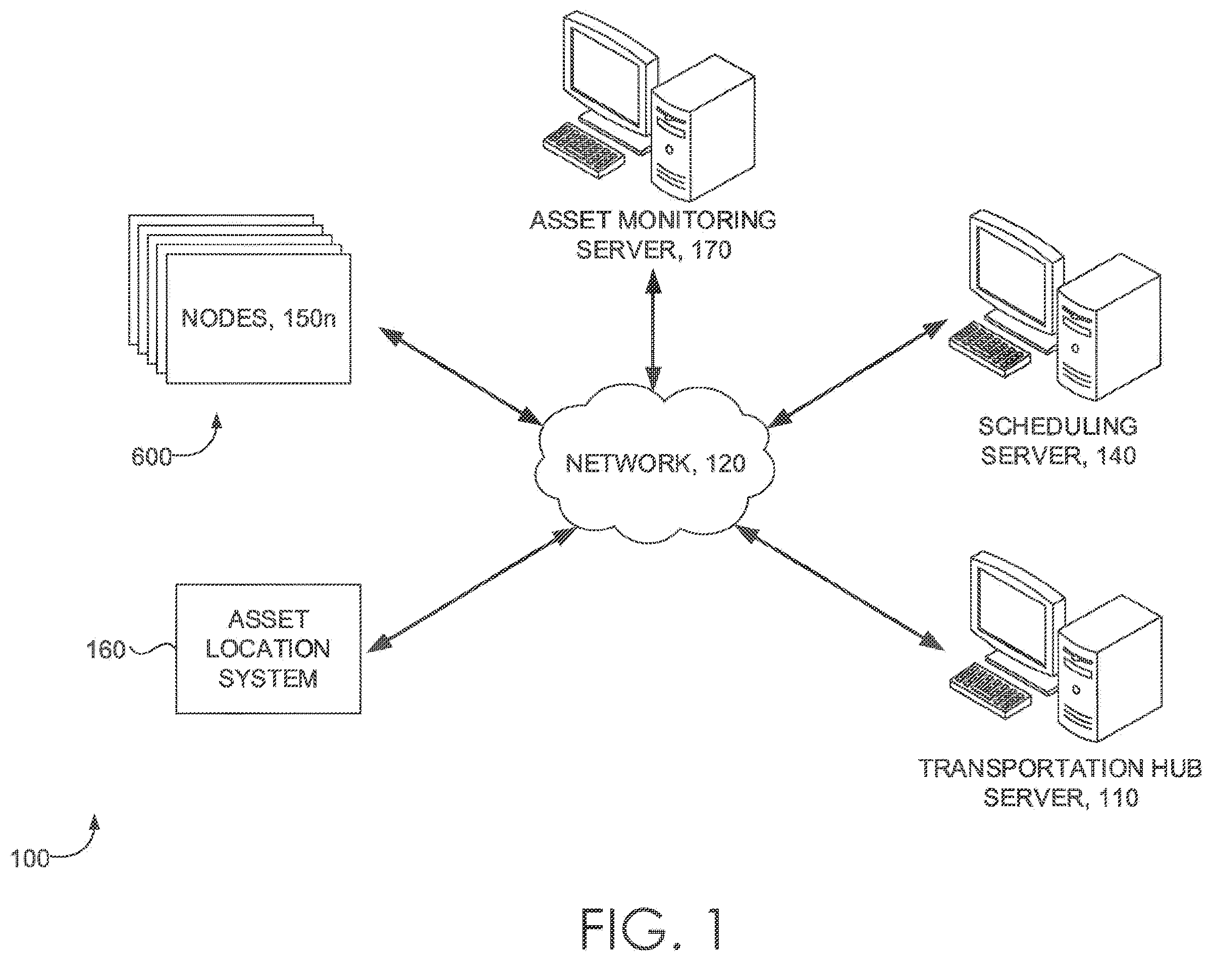 Patent US12417427 Figure 1 – Enforcing data consistency in a transportation network