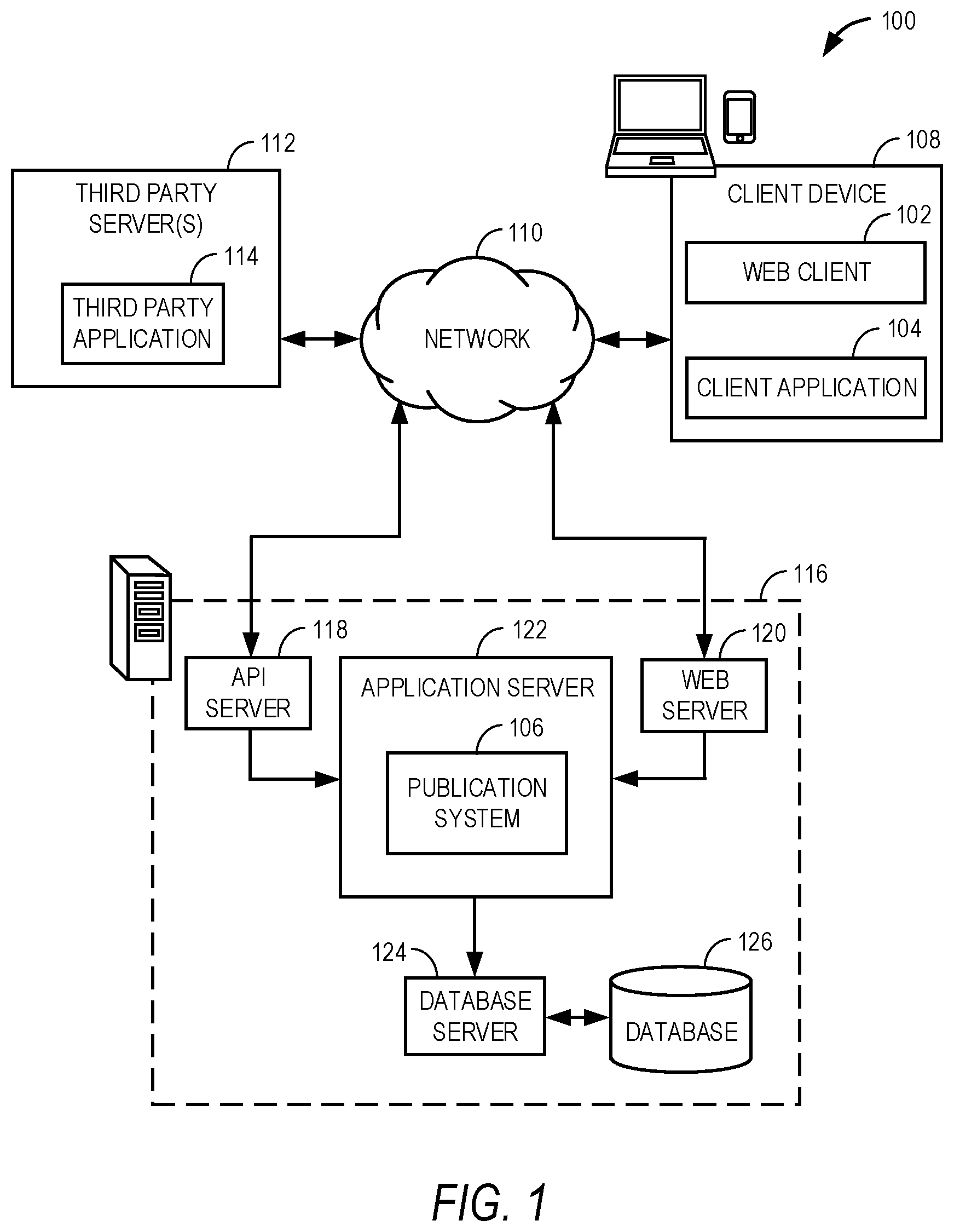 Patent US12417446 — Push payment decision routing — Figure 1