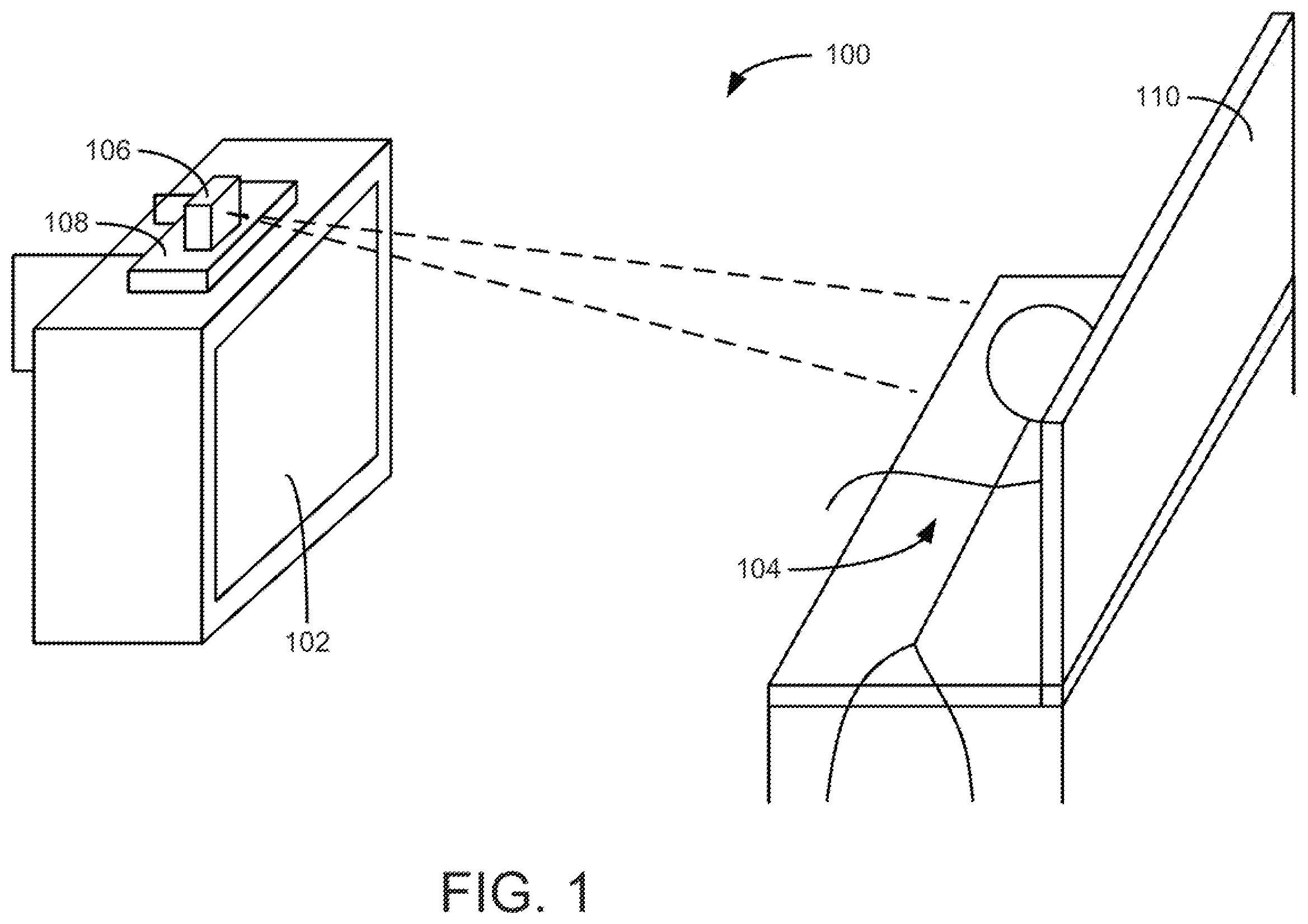 Patent US12417513 — Systems, methods, and media for adjusting one or more images displayed to a viewer — Figure 1