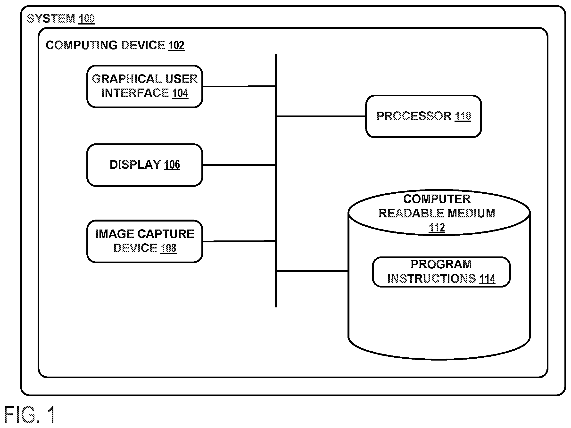 Patent US12417521 — Systems and methods for manipulation of shadows on portrait image frames — Figure 1