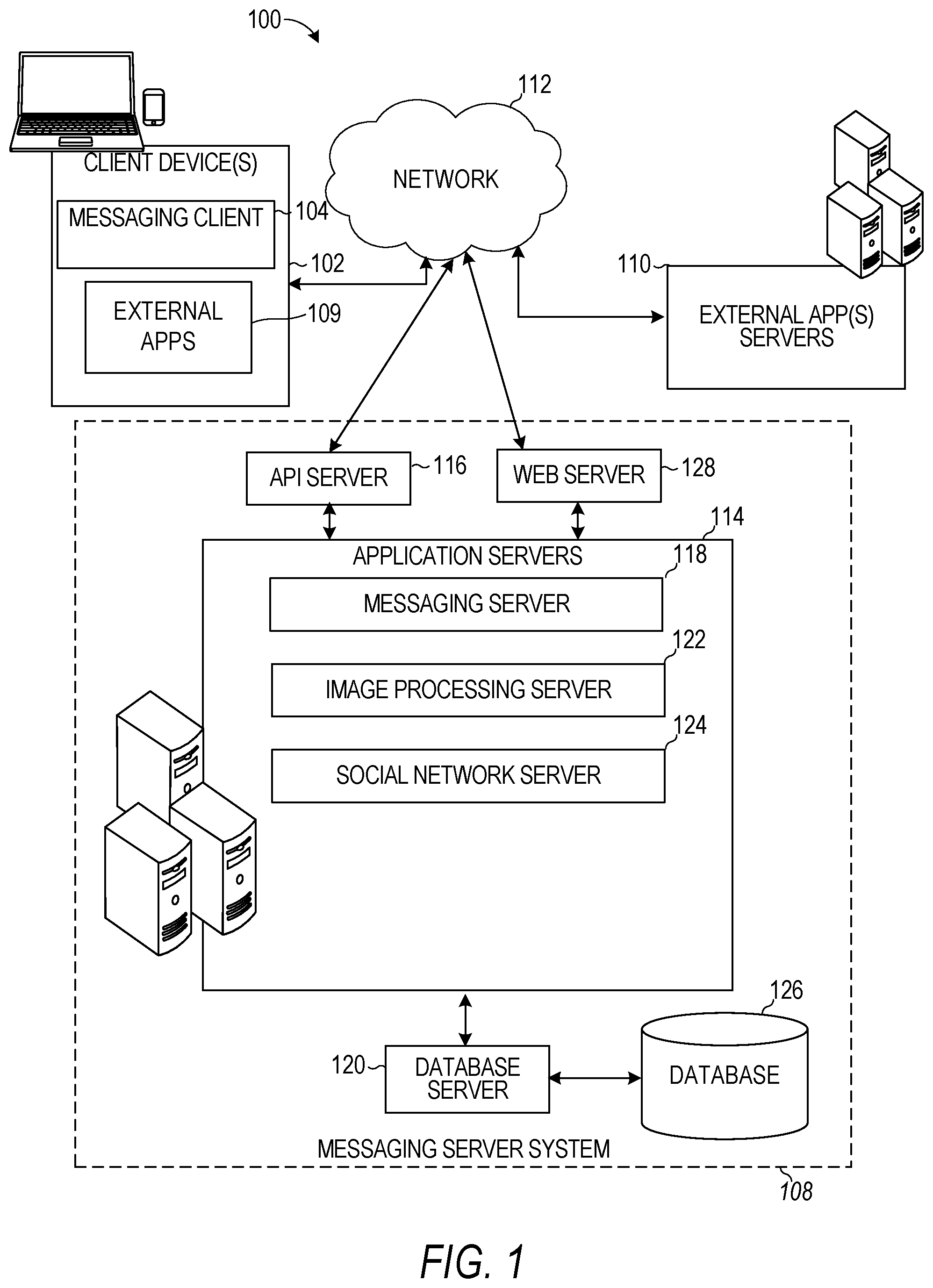 Patent US12417562 Figure 1 – Synthetic view for try-on experience