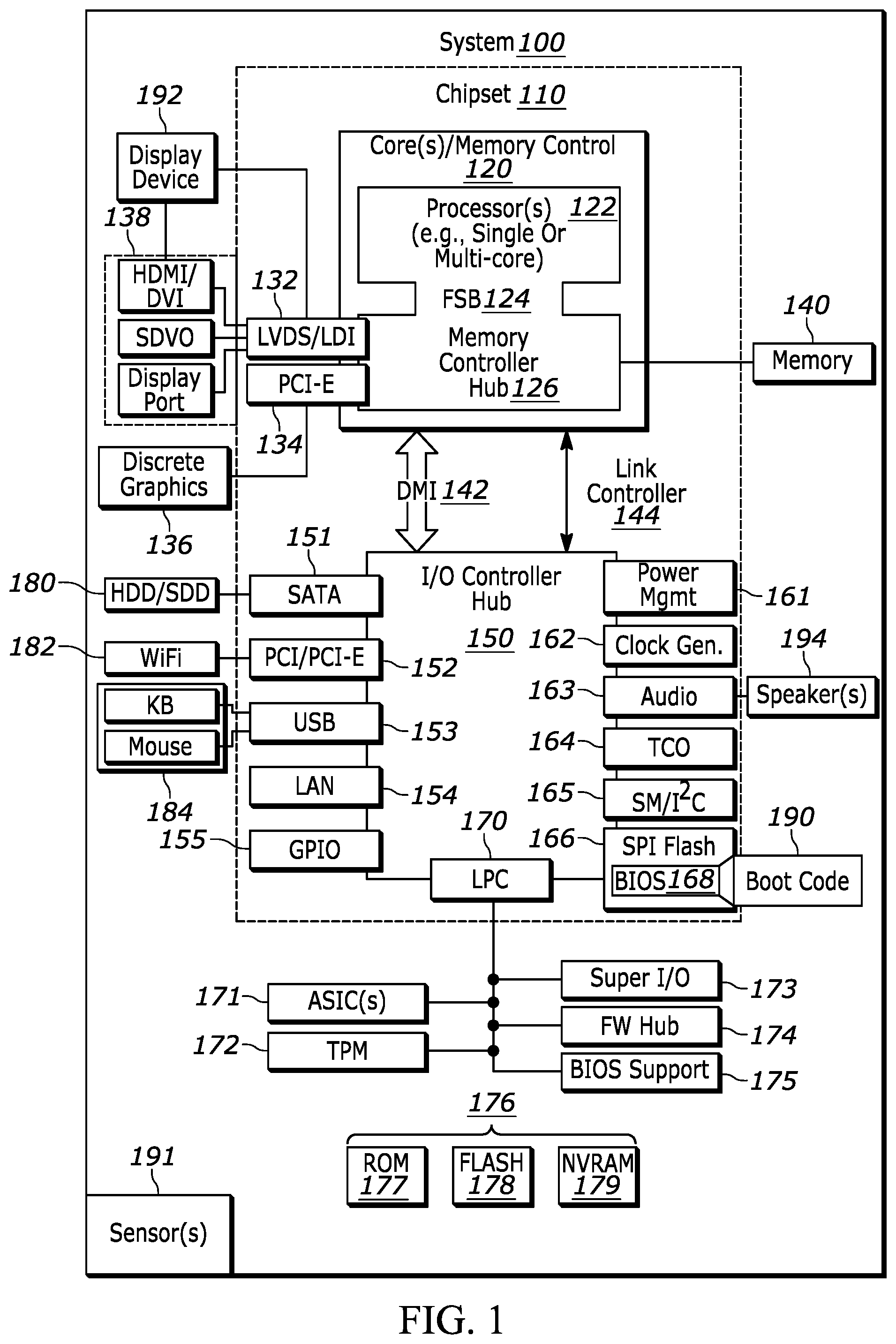 Patent US12417587 — Presentation of representation of device in virtual space based on live physical attribute(s) — Figure 1