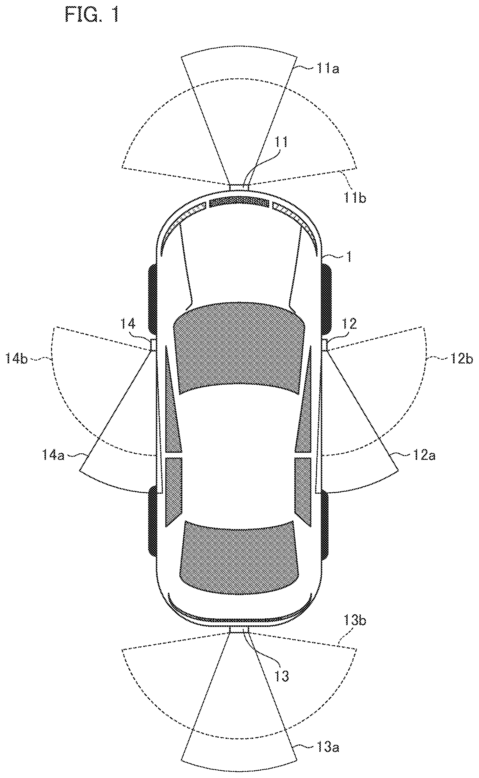 Patent US12417642 — System to integrate high distortion wide-angle camera recognition with low distortion normal-angle camera recognition — Figure 1