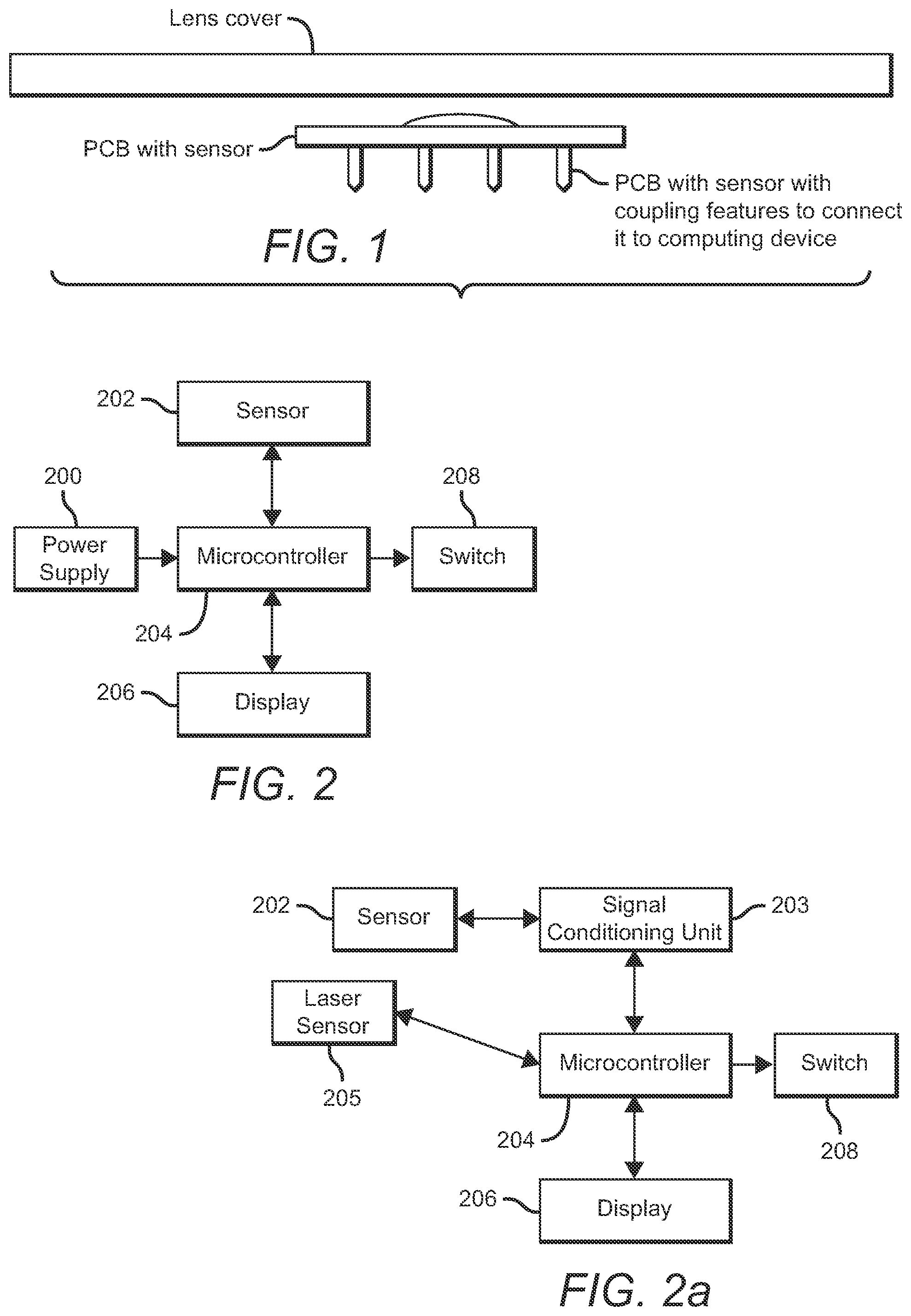 Patent US12417670 — Touchless computer interfaces — Figure 1