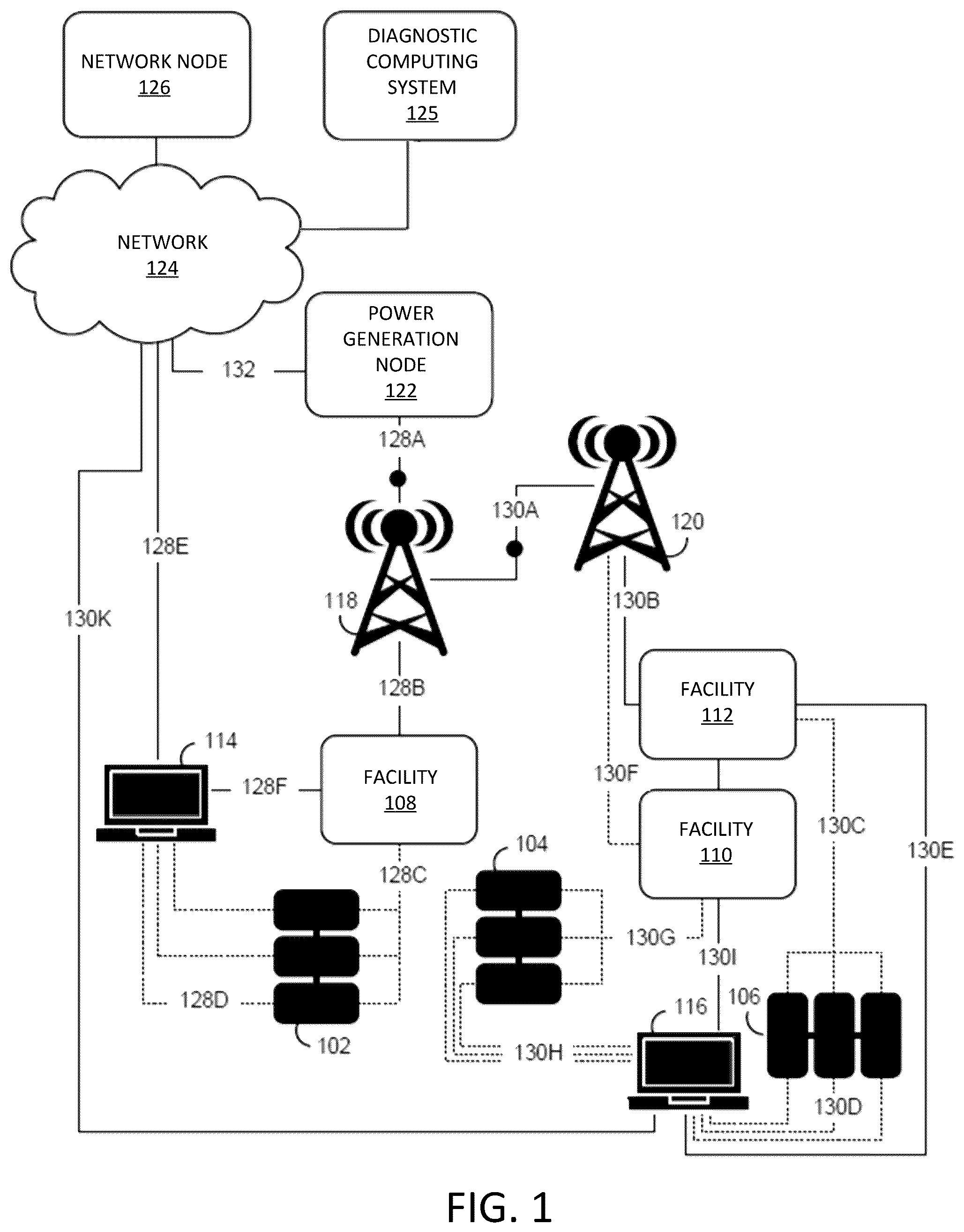 Patent US12417693 — Systems and methods for analyzing alarms to characterize electrical system issues — Figure 1