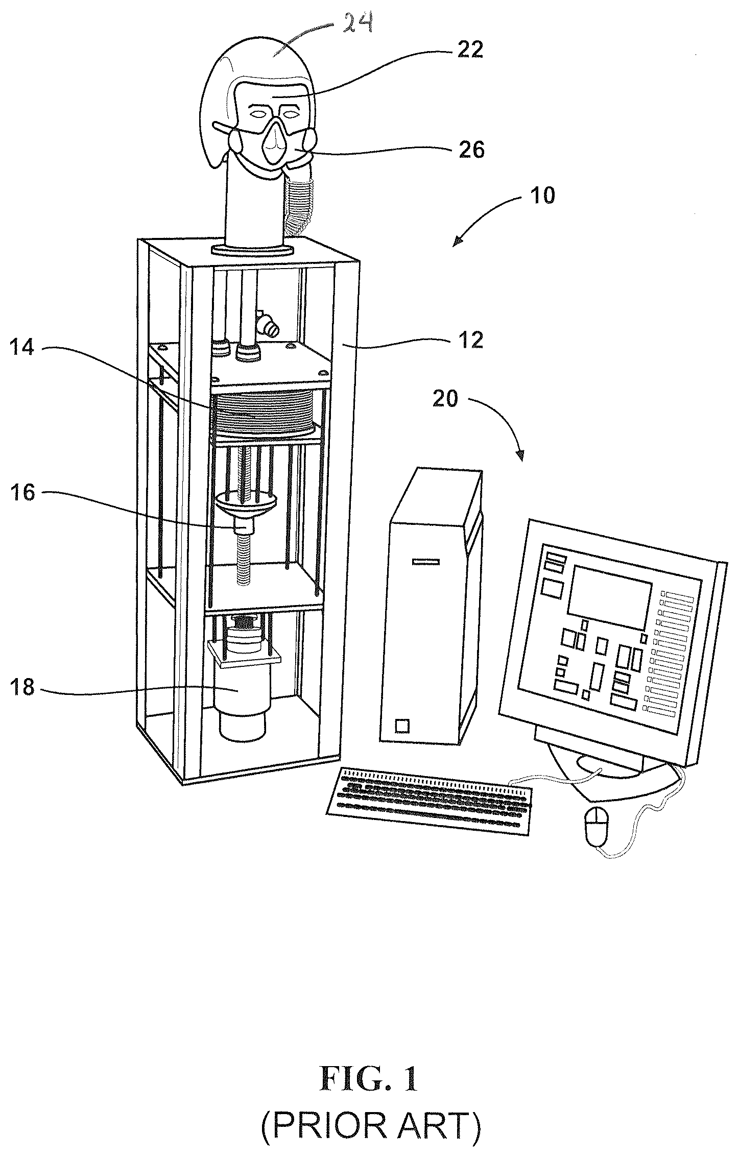 Patent US12417717 — Dynamic breathing simulator — Figure 1