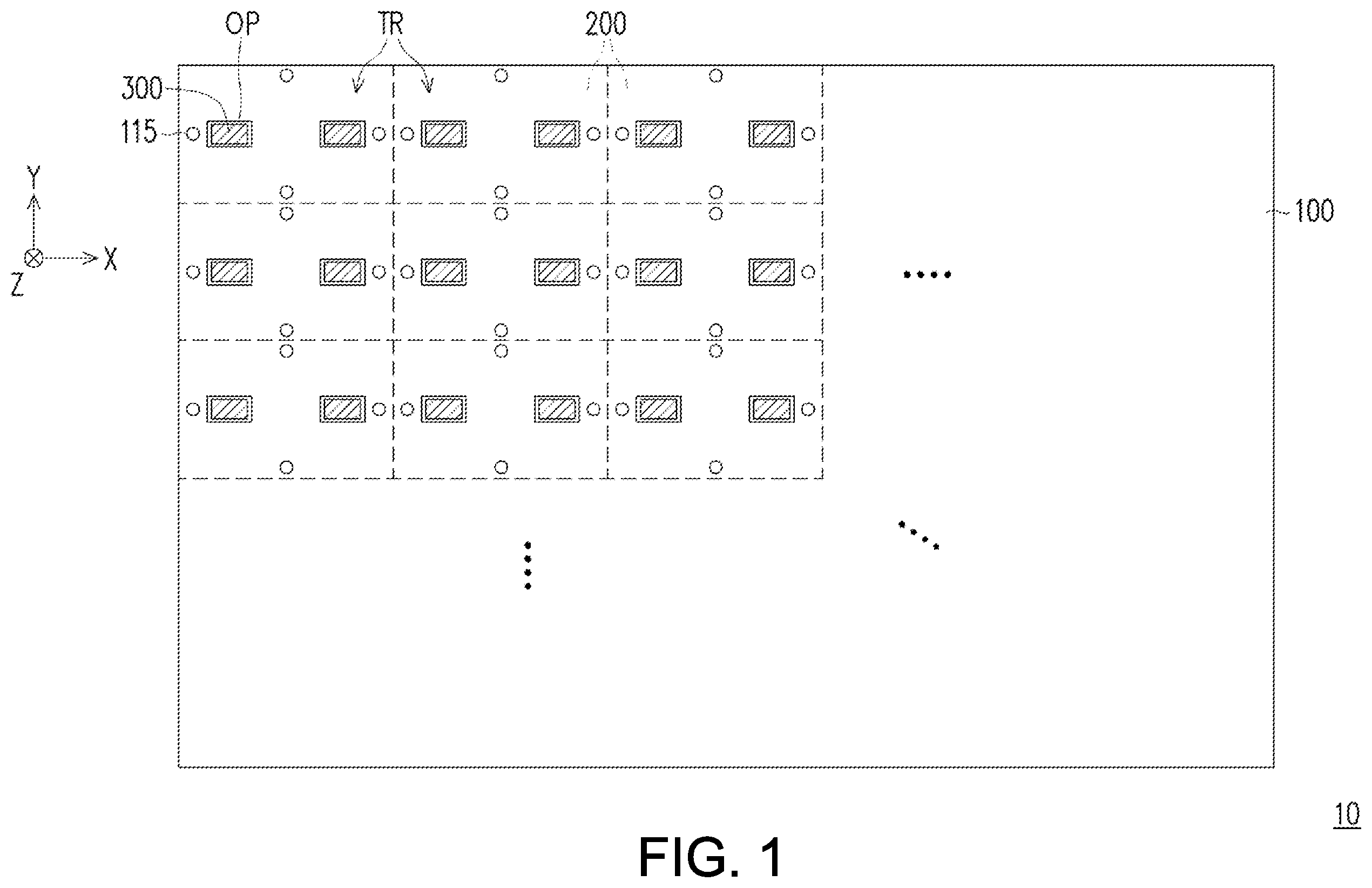 Patent US12417721 Figure 1 – Tiling display apparatus
