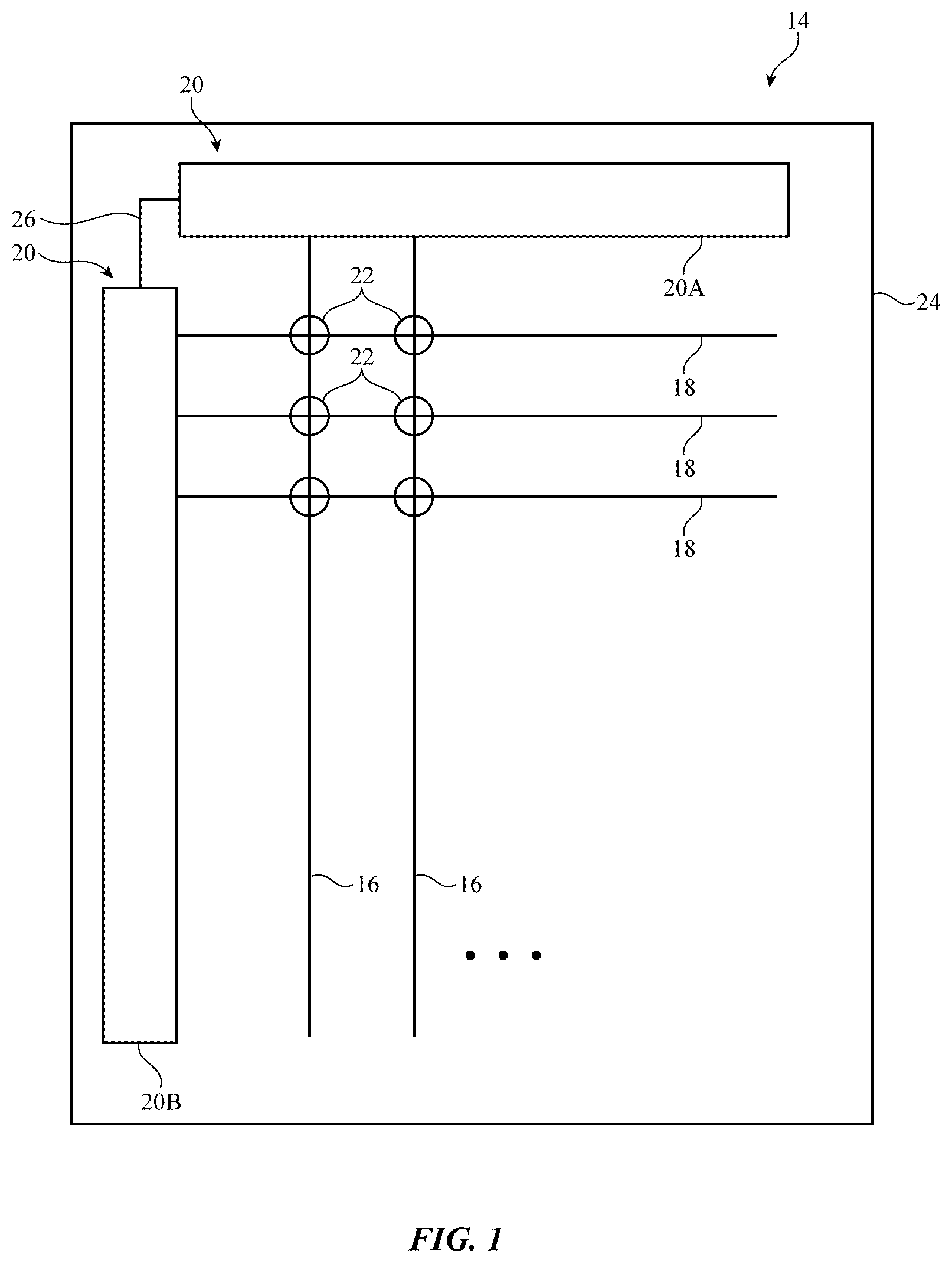 Patent US12417743 — Display with light-emitting diodes — Figure 1