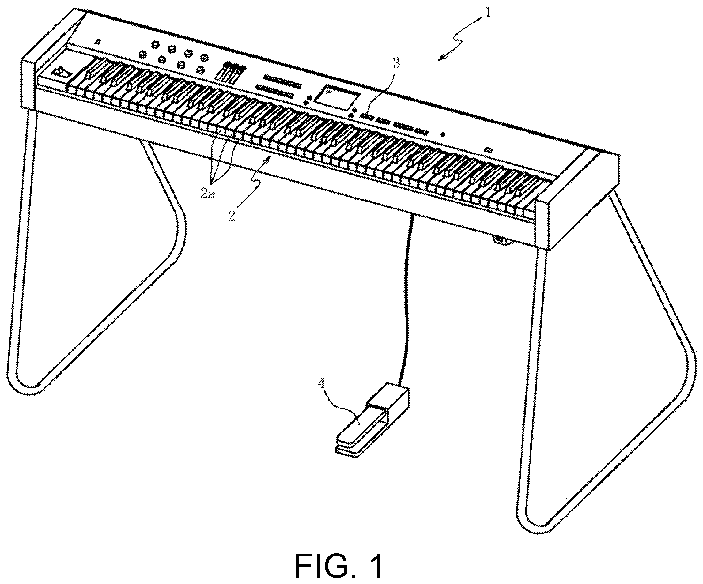 Patent US12417755 — Arpeggiator, recording medium and method of making arpeggio — Figure 1