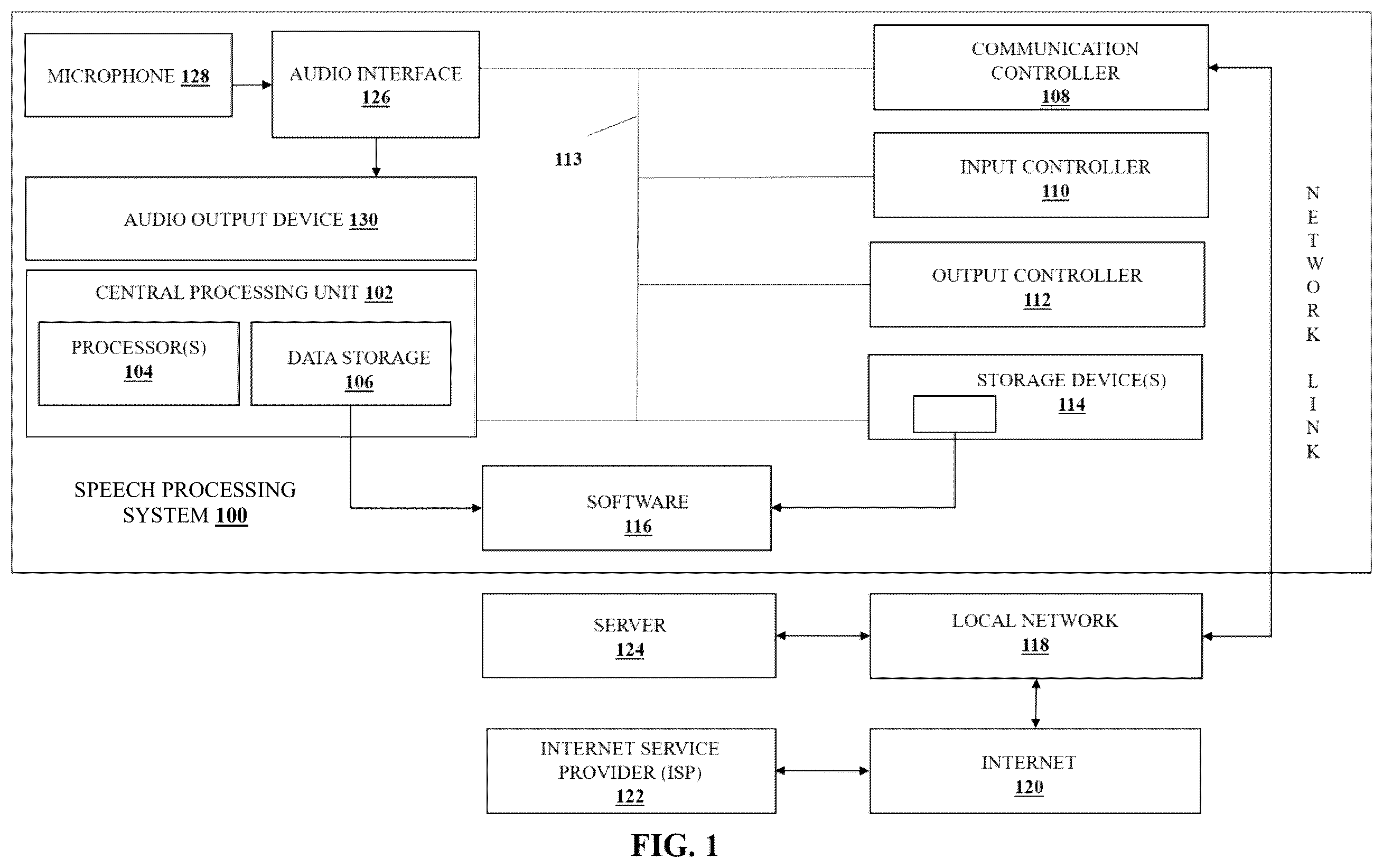 Patent US12417756 Figure 1 – Systems and methods for real-time accent mimicking