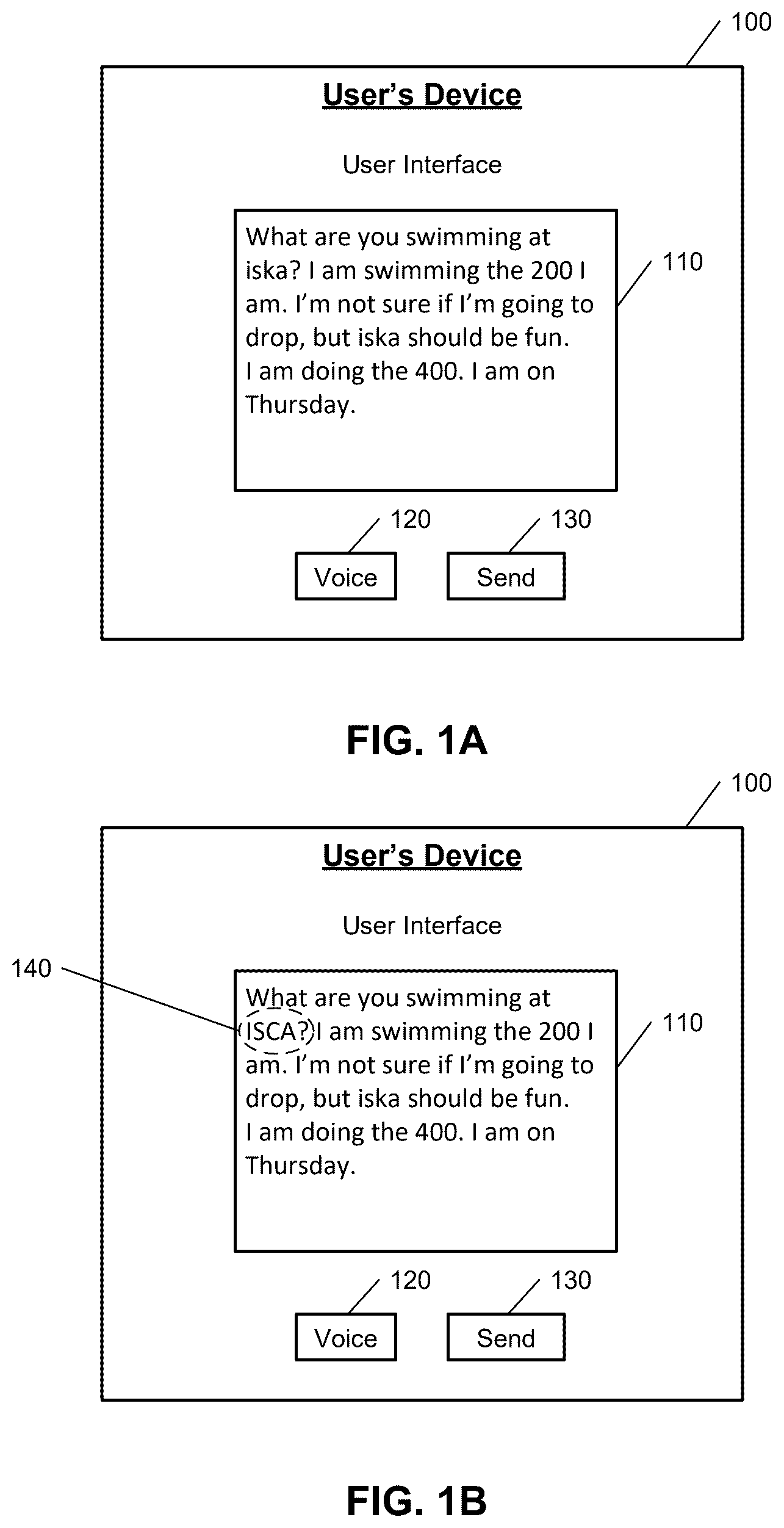Patent US12417758 — Automated dictation correction technology — Figure 1