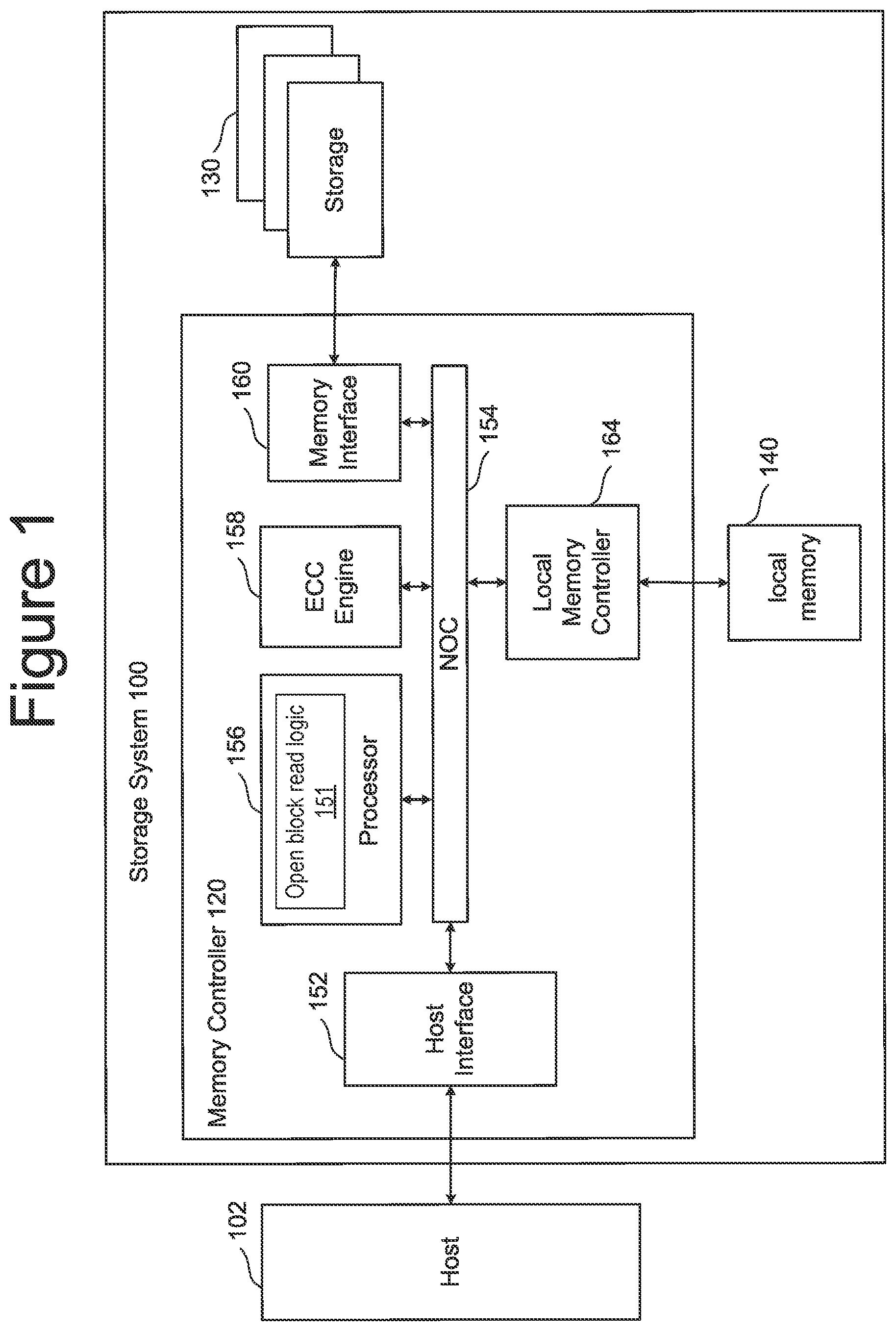 Patent US12417809 — Open block read ICC reduction — Figure 1