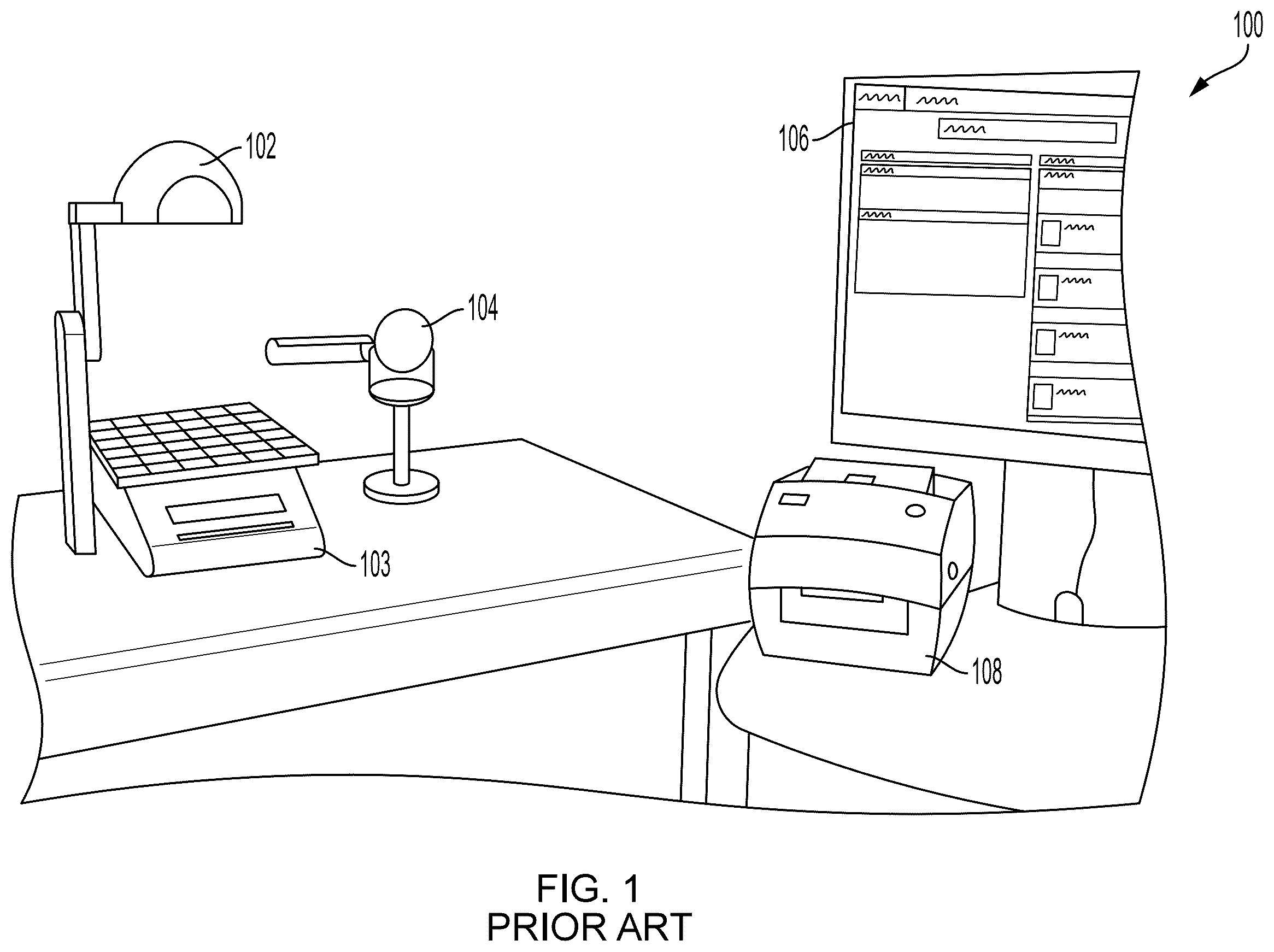 Patent US12417830 — Wearable heads-up display (“HUD”) for a pharmacy workflow management system — Figure 1