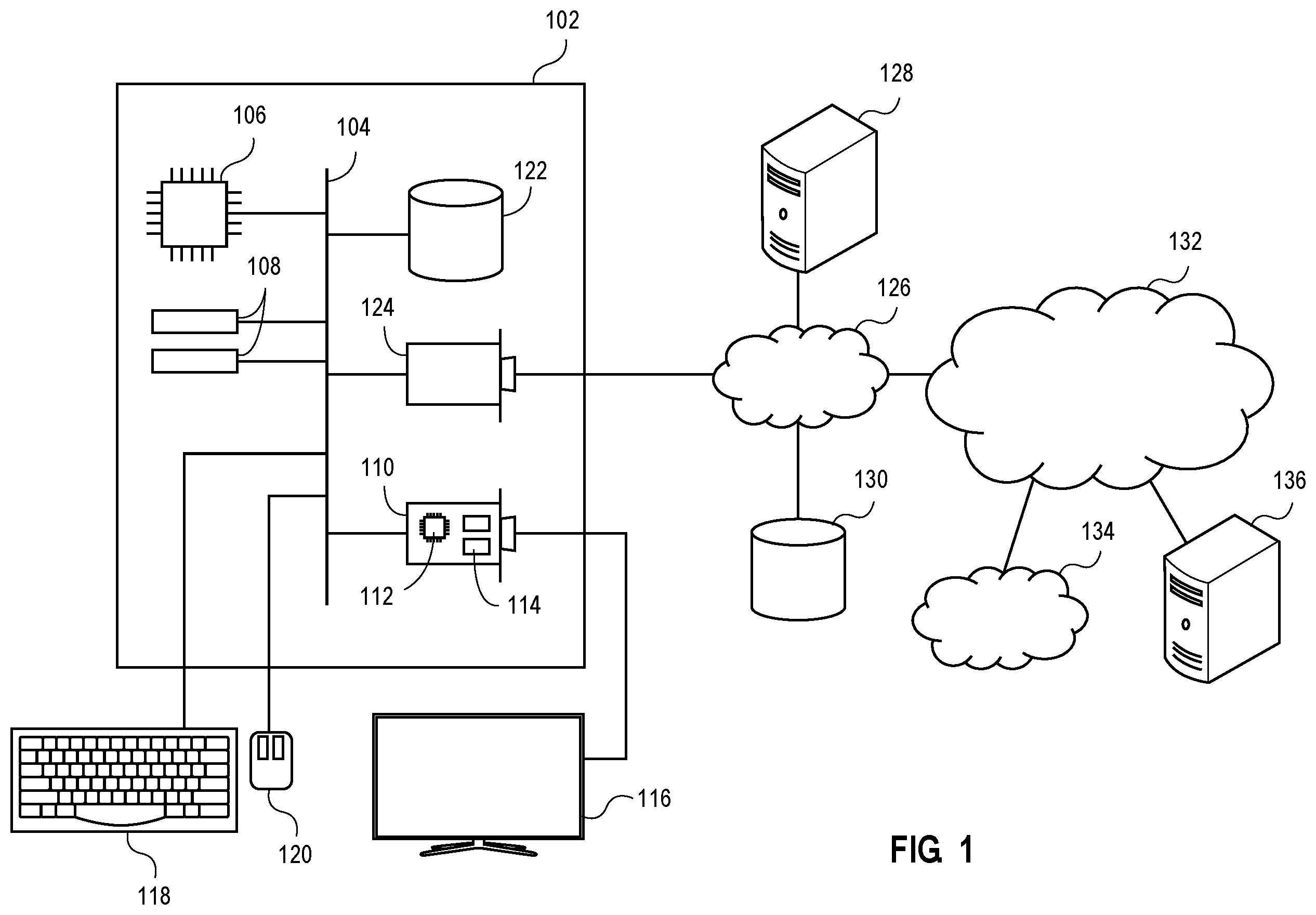 Patent US12417851 Figure 1 – Hybrid media distribution for telehealth sessions