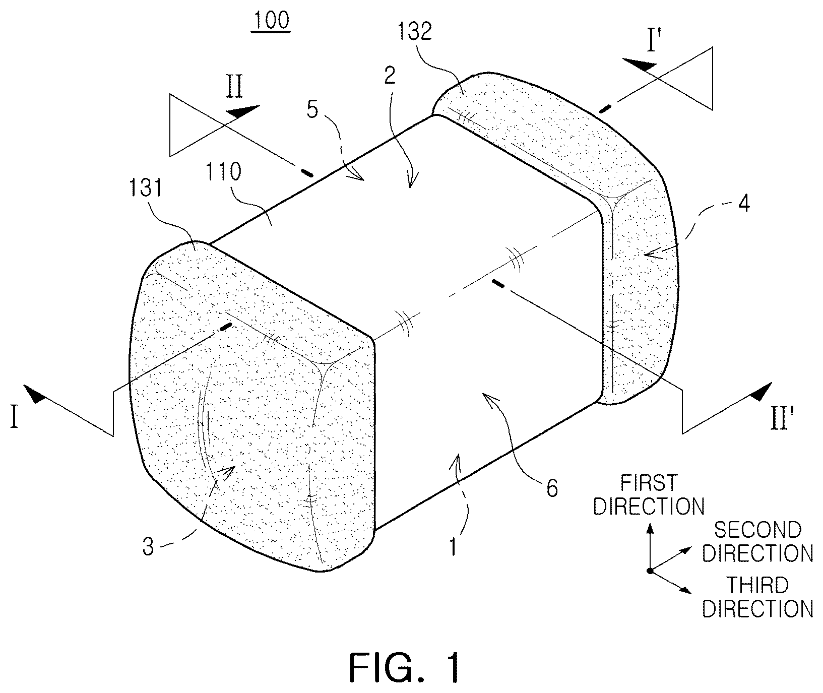Patent US12417882 — Multilayer electronic component — Figure 1