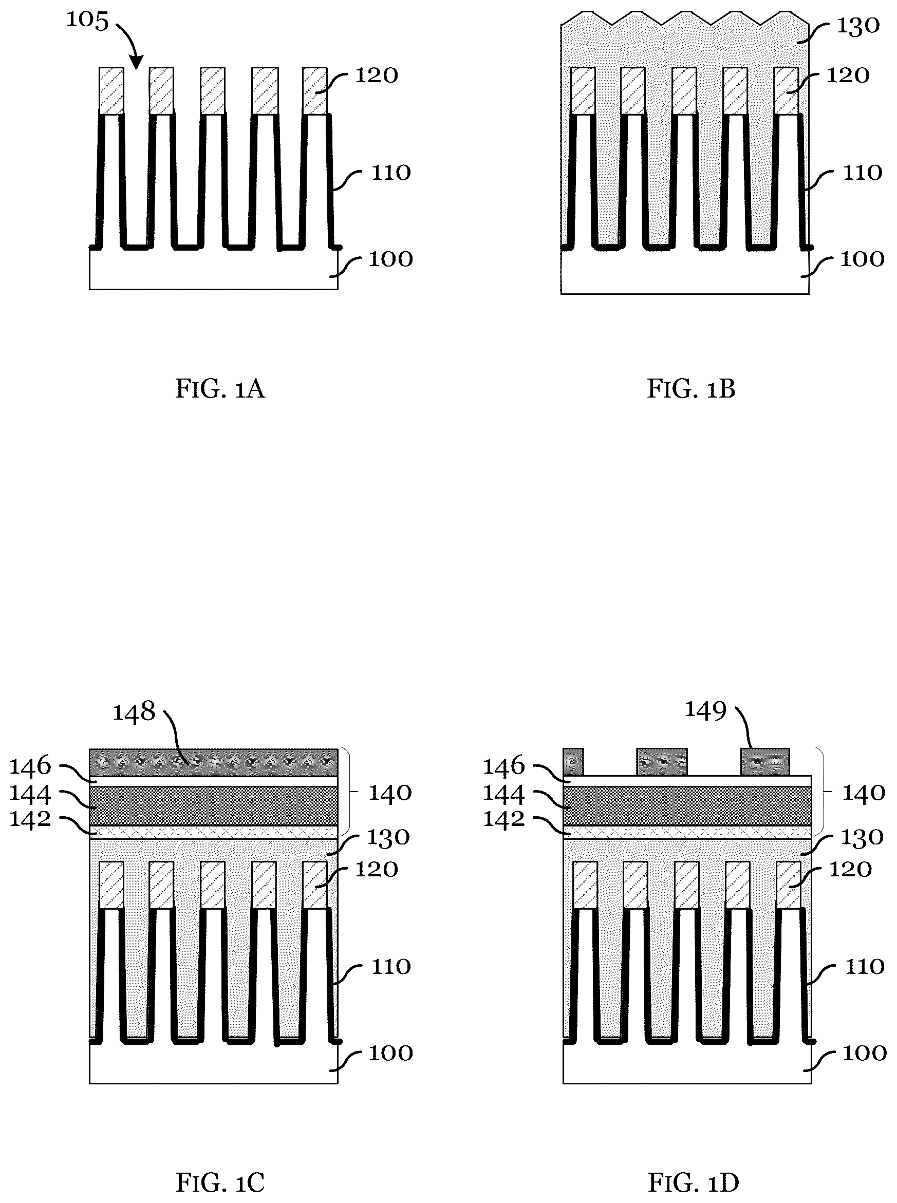 Patent US12417925 — Method of conductive material deposition — Figure 1