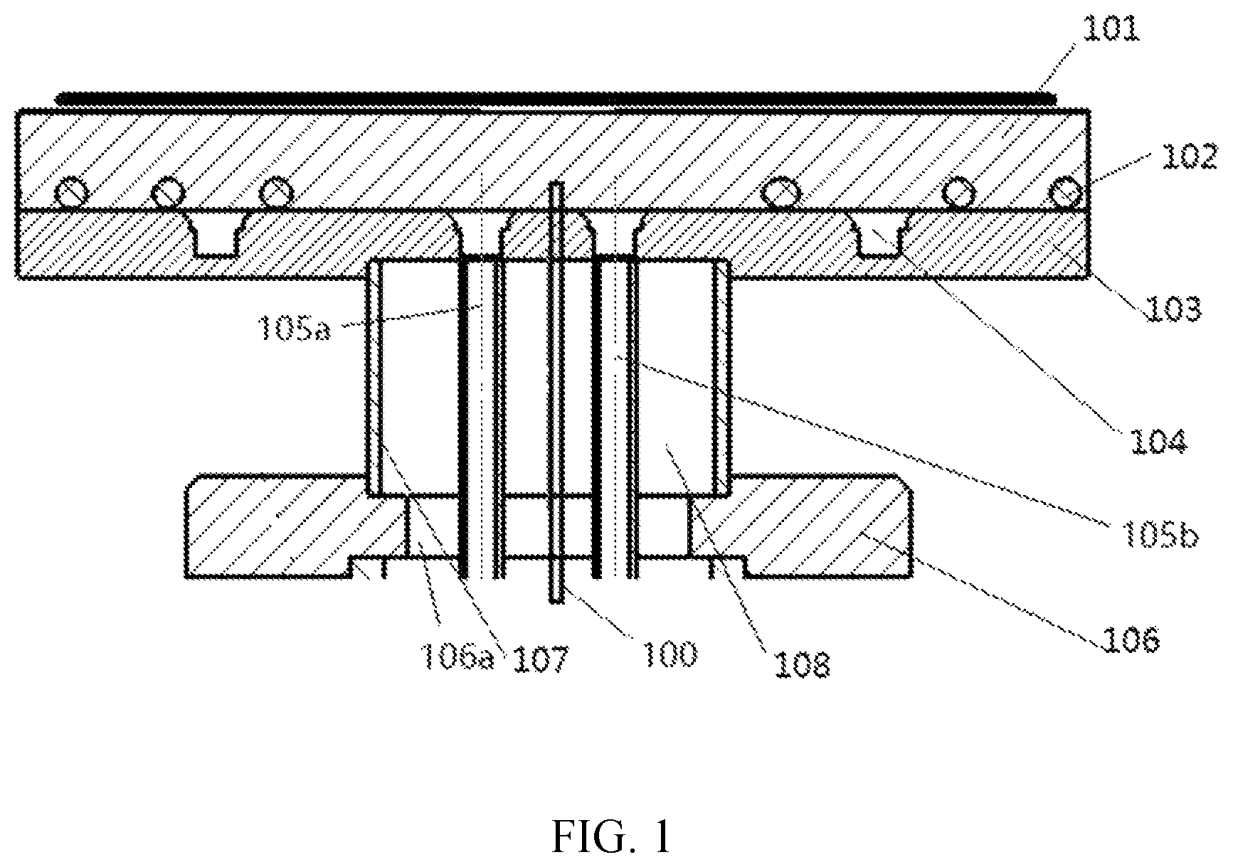 Patent US12417932 — Semiconductor apparatus and heating device in semiconductor apparatus — Figure 1
