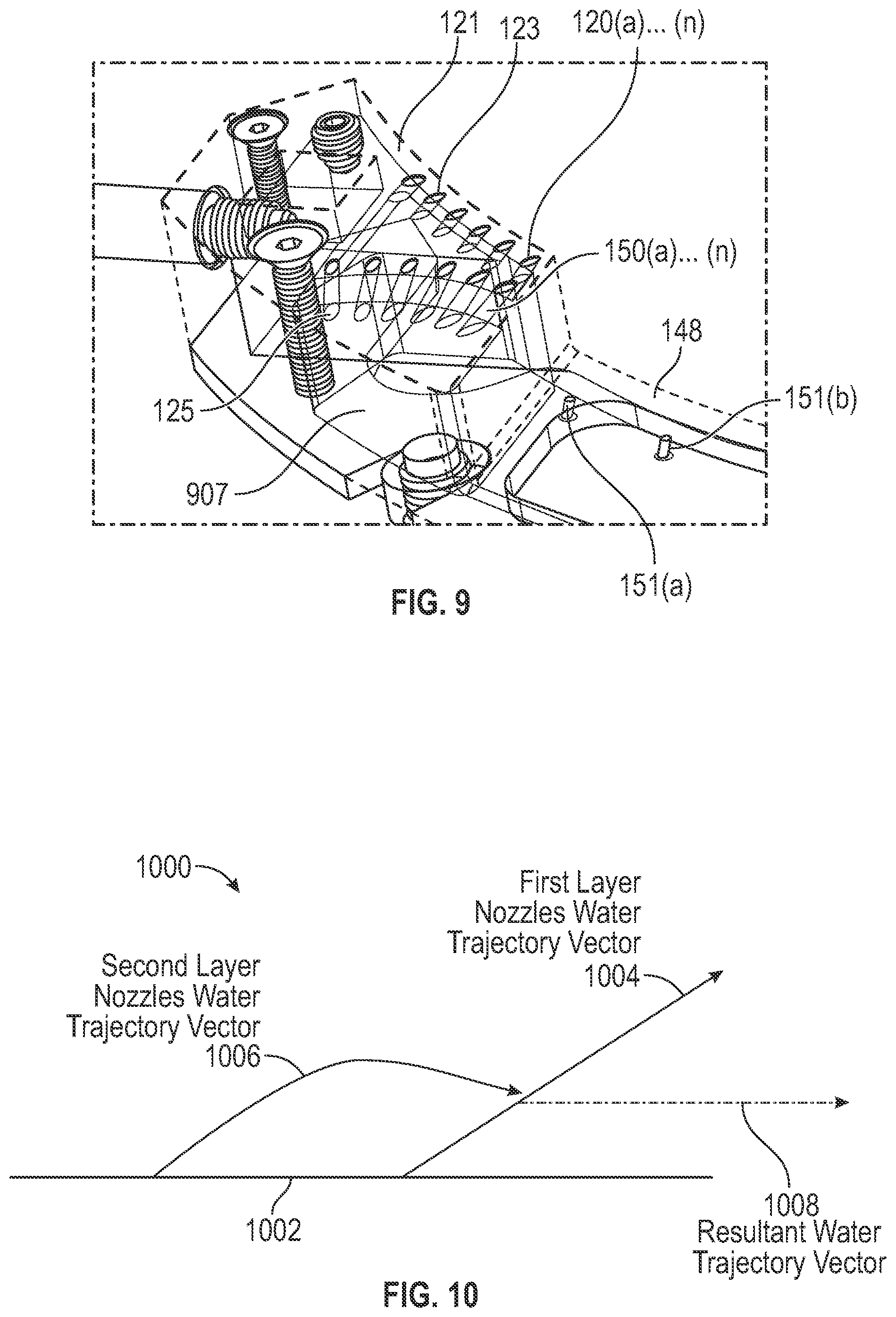 Patent US12417935 Figure 8 – Systems, methods and apparatus for dispensing fluid to an object
