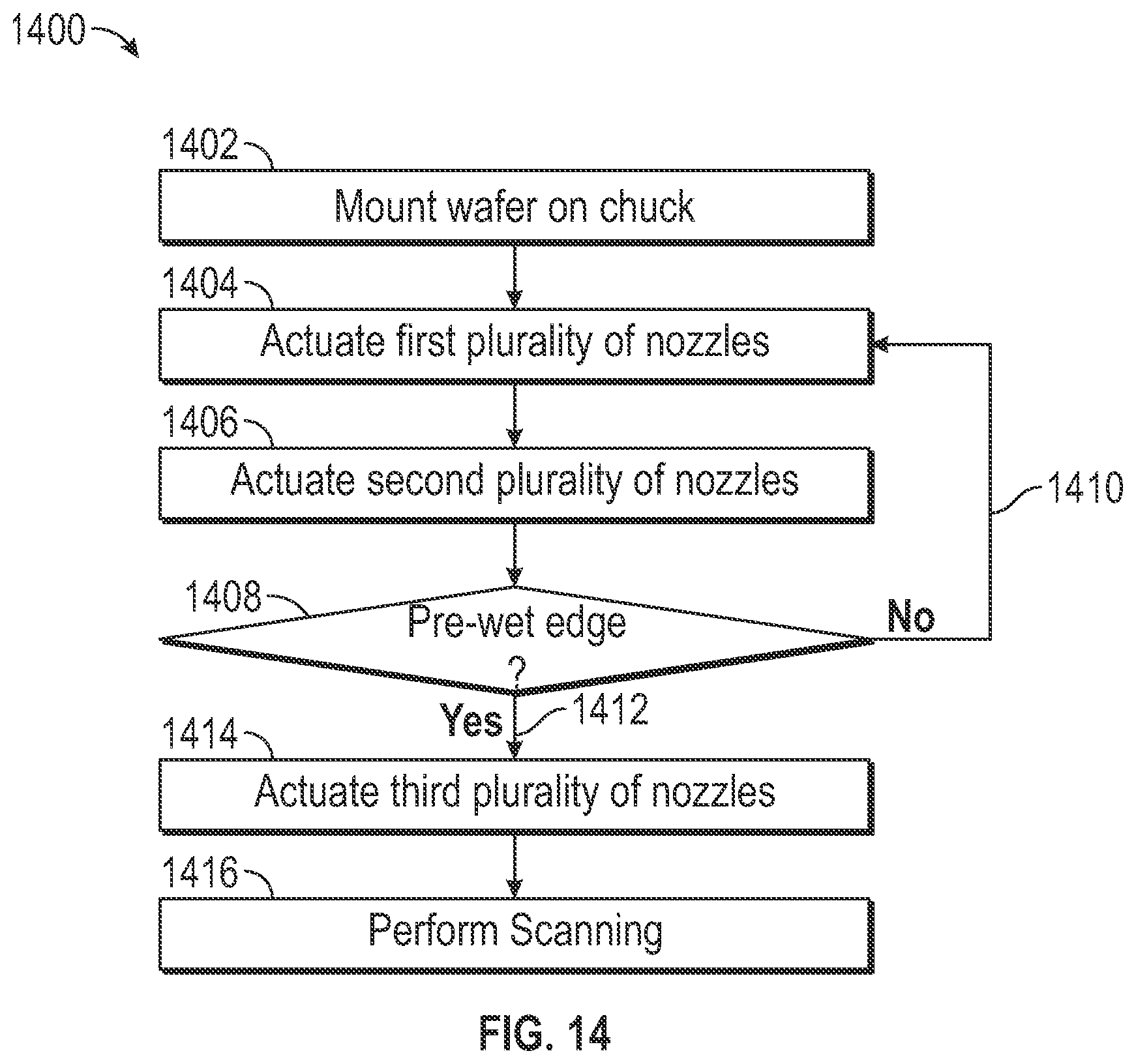Patent US12417935 Figure 12 – Systems, methods and apparatus for dispensing fluid to an object