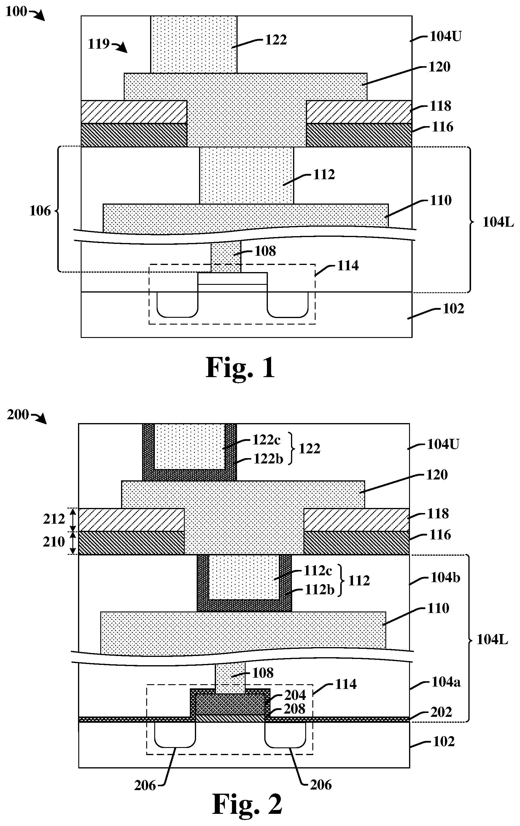 Patent US12417946 Figure 1 – Film scheme to reduce plasma-induced damage