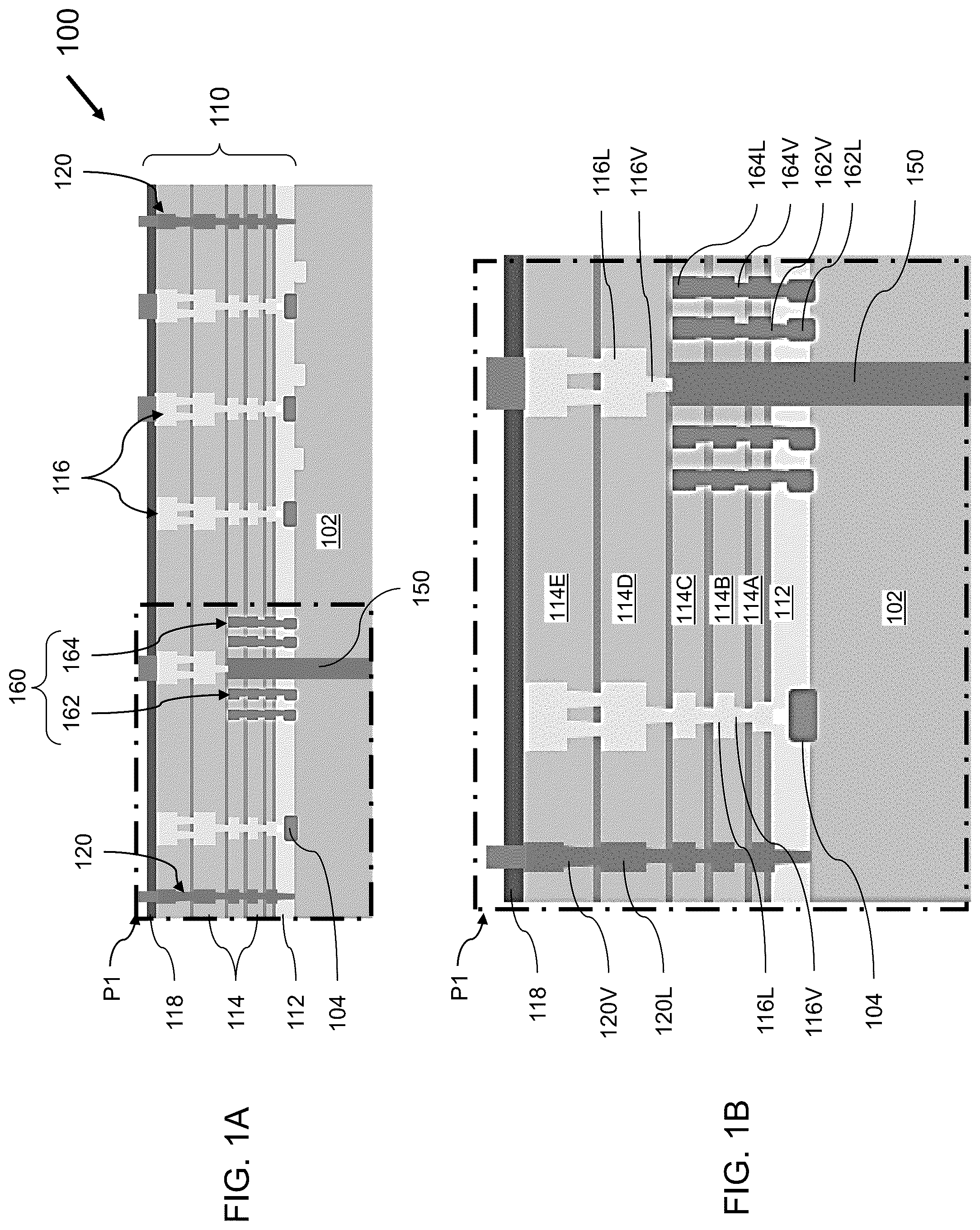 Patent US12417987 — Semiconductor die including guard ring structure and three-dimensional device structure including the same — Figure 1