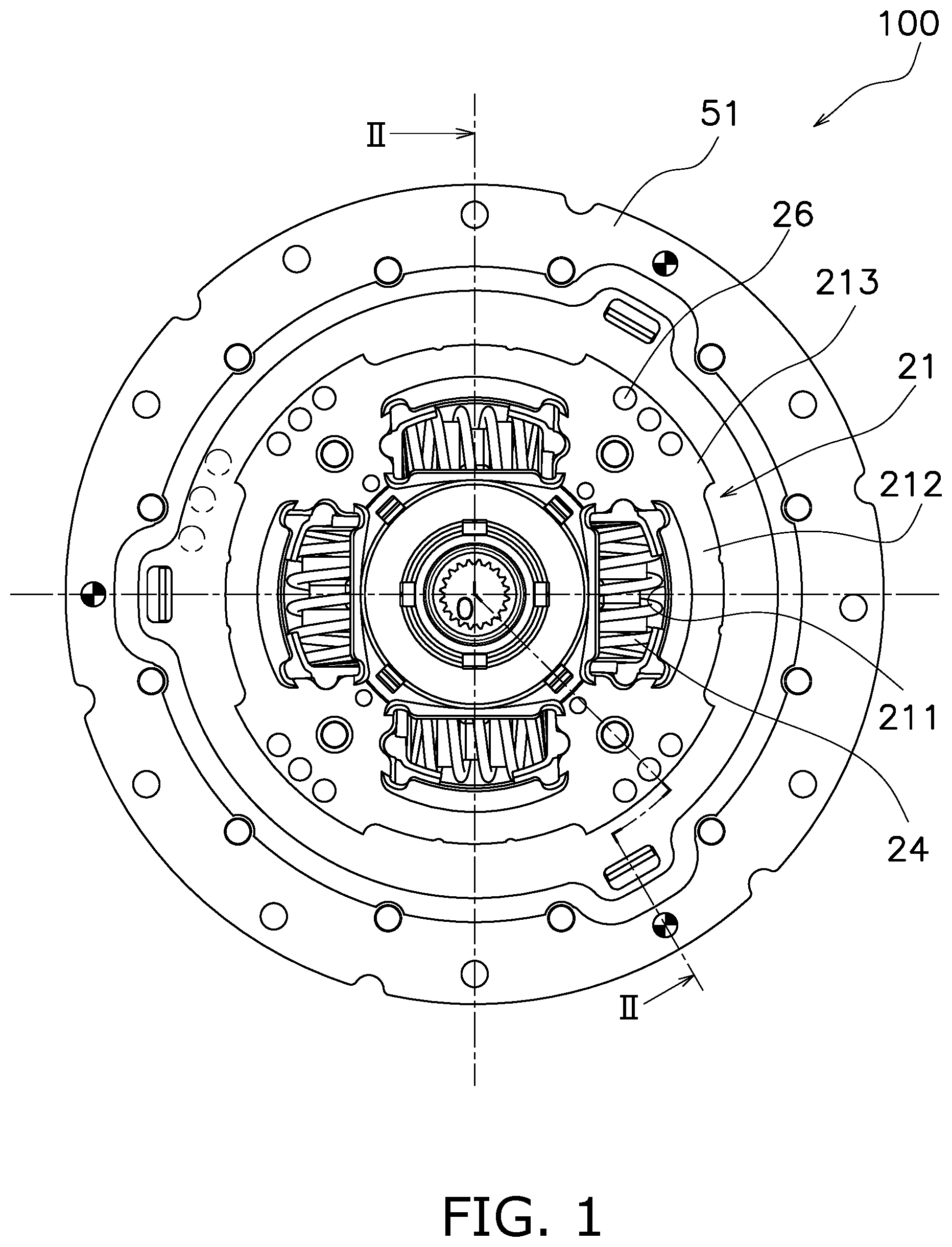 Patent US12422002 — Damper device — Figure 1