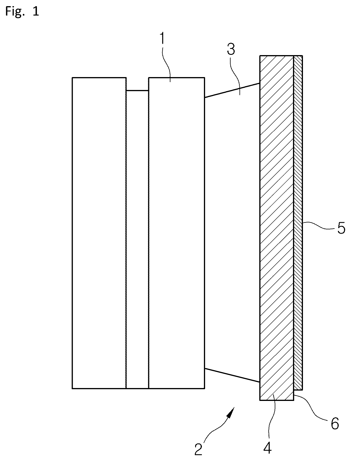 Patent US12422006 Figure 1 – Brake pad assembly for a disk brake system and disk brake system