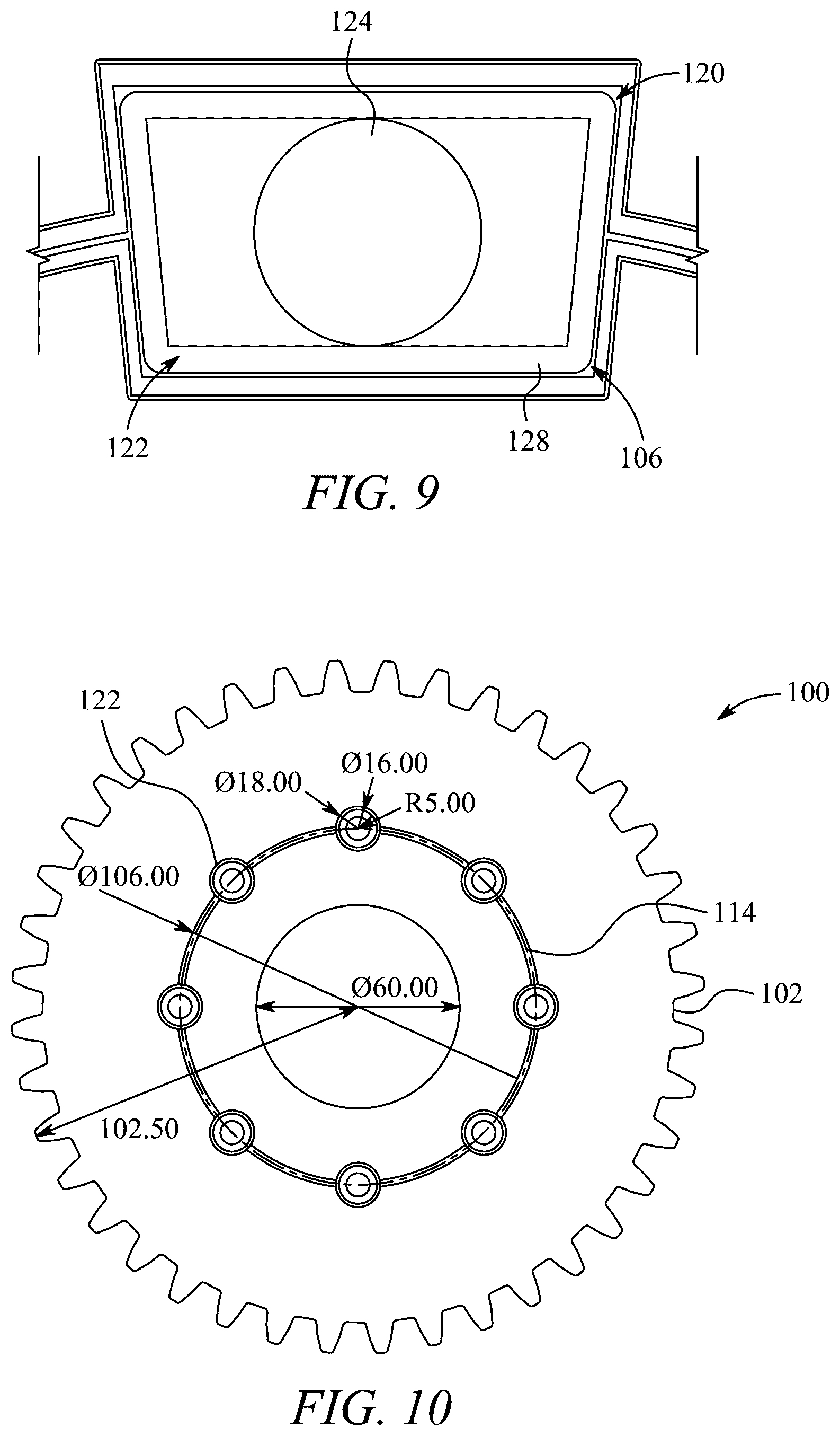 Patent US12422033 Figure 11 – Pinned gear assembly