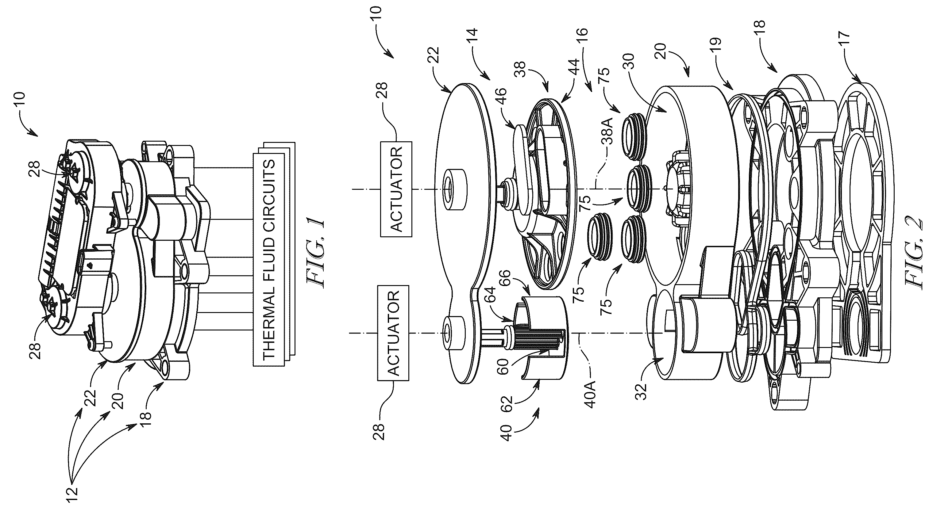 Patent US12422050 Figure 1 – Multi-way valve