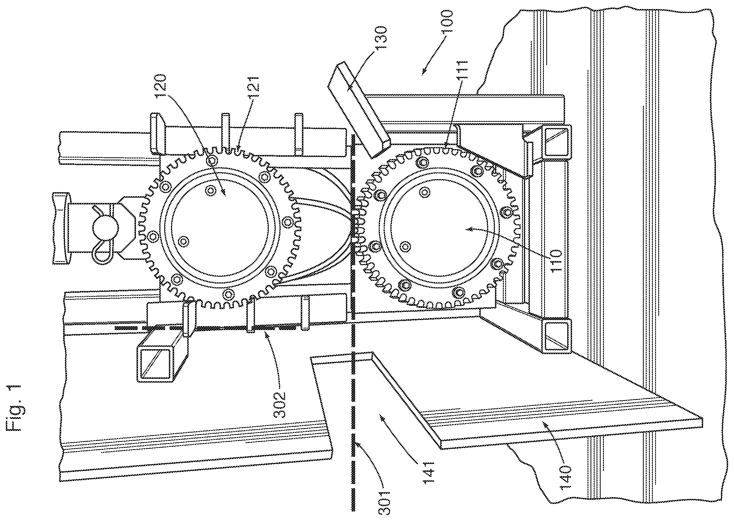 Patent US12422058 — Method and apparatus for extraction of subterranean pipe — Figure 1