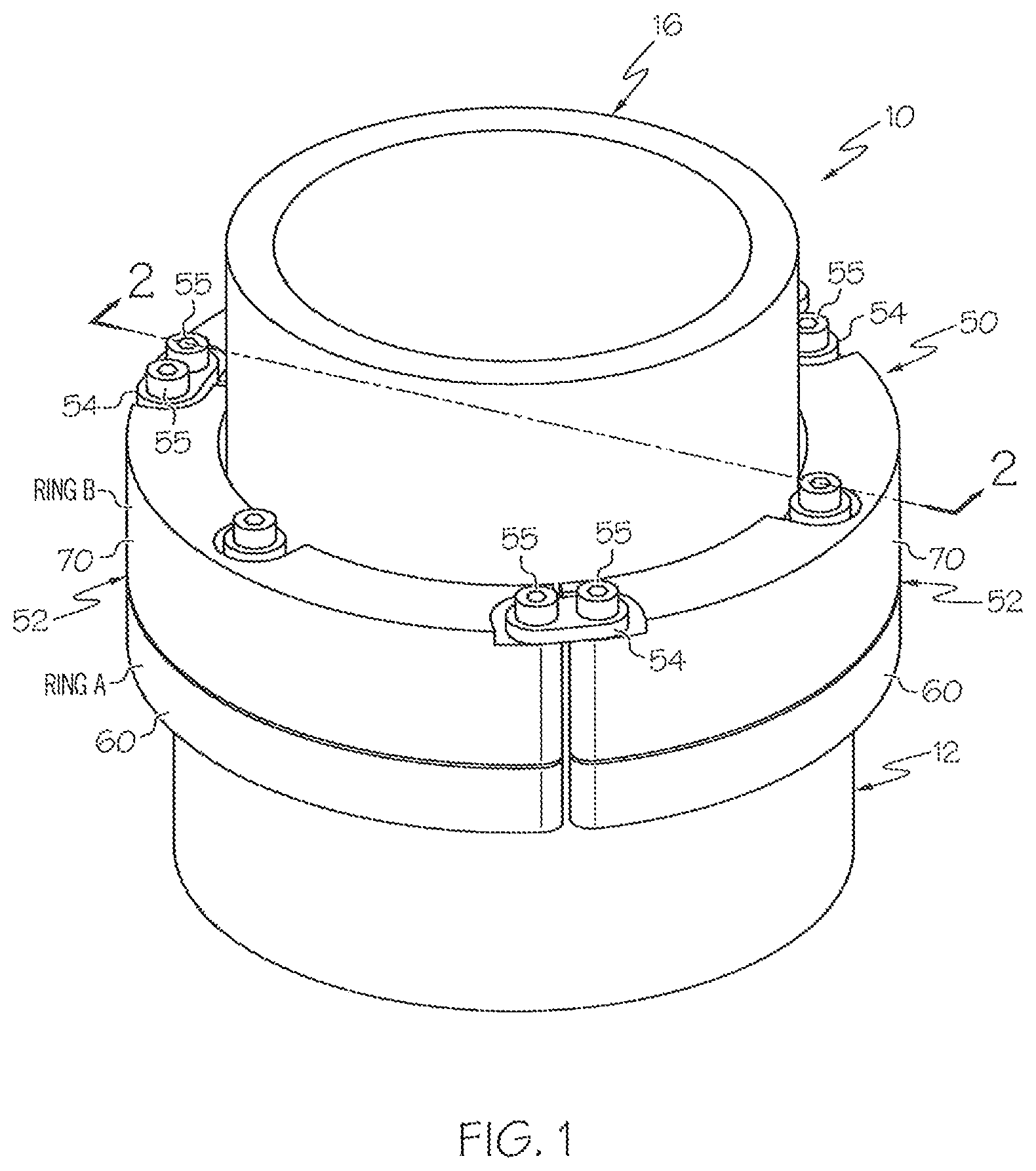 Patent US12422064 — Pipe fittings and assemblies — Figure 1
